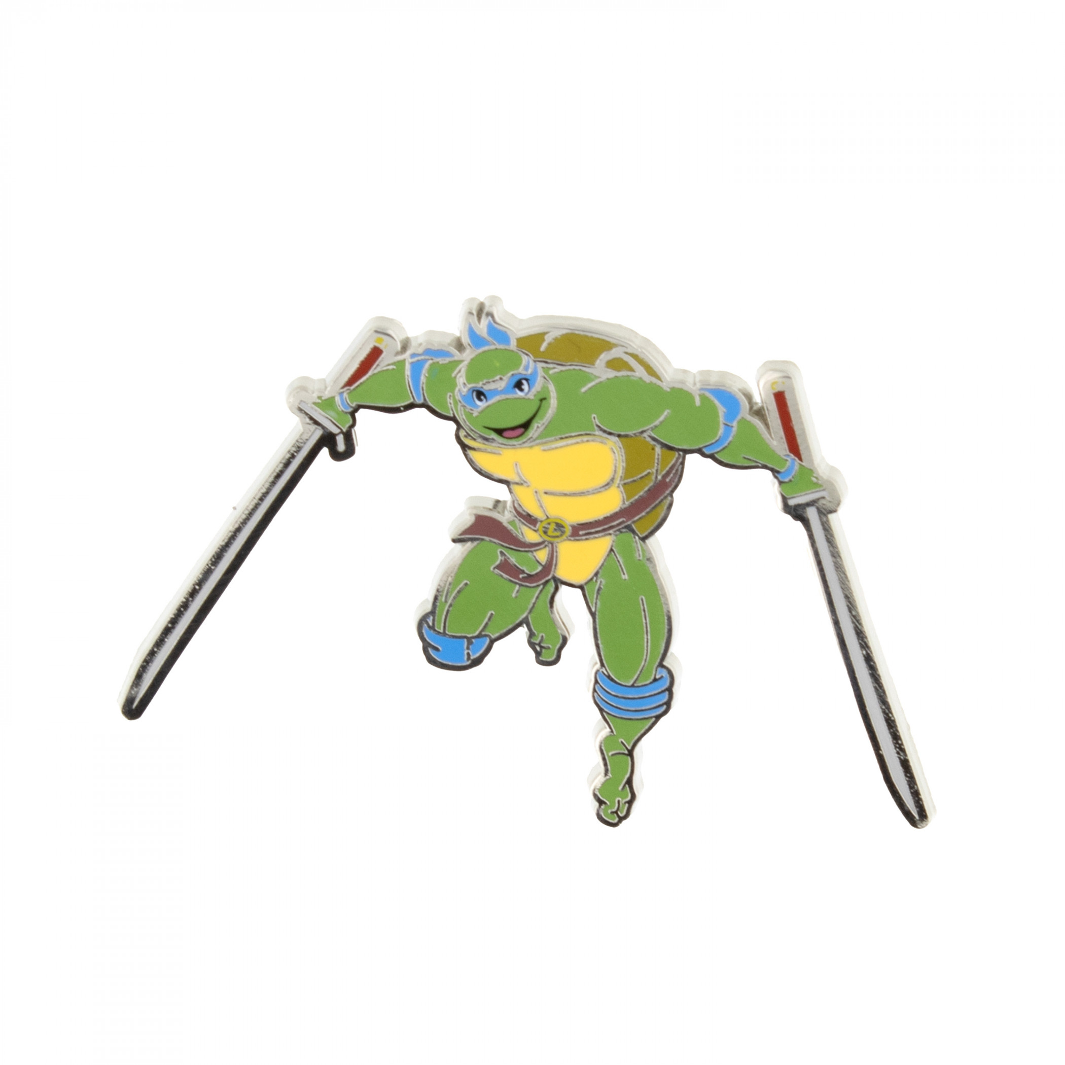 Teenage Mutant Ninja Turtles Leonardo Ready for Battle Enamel Pin