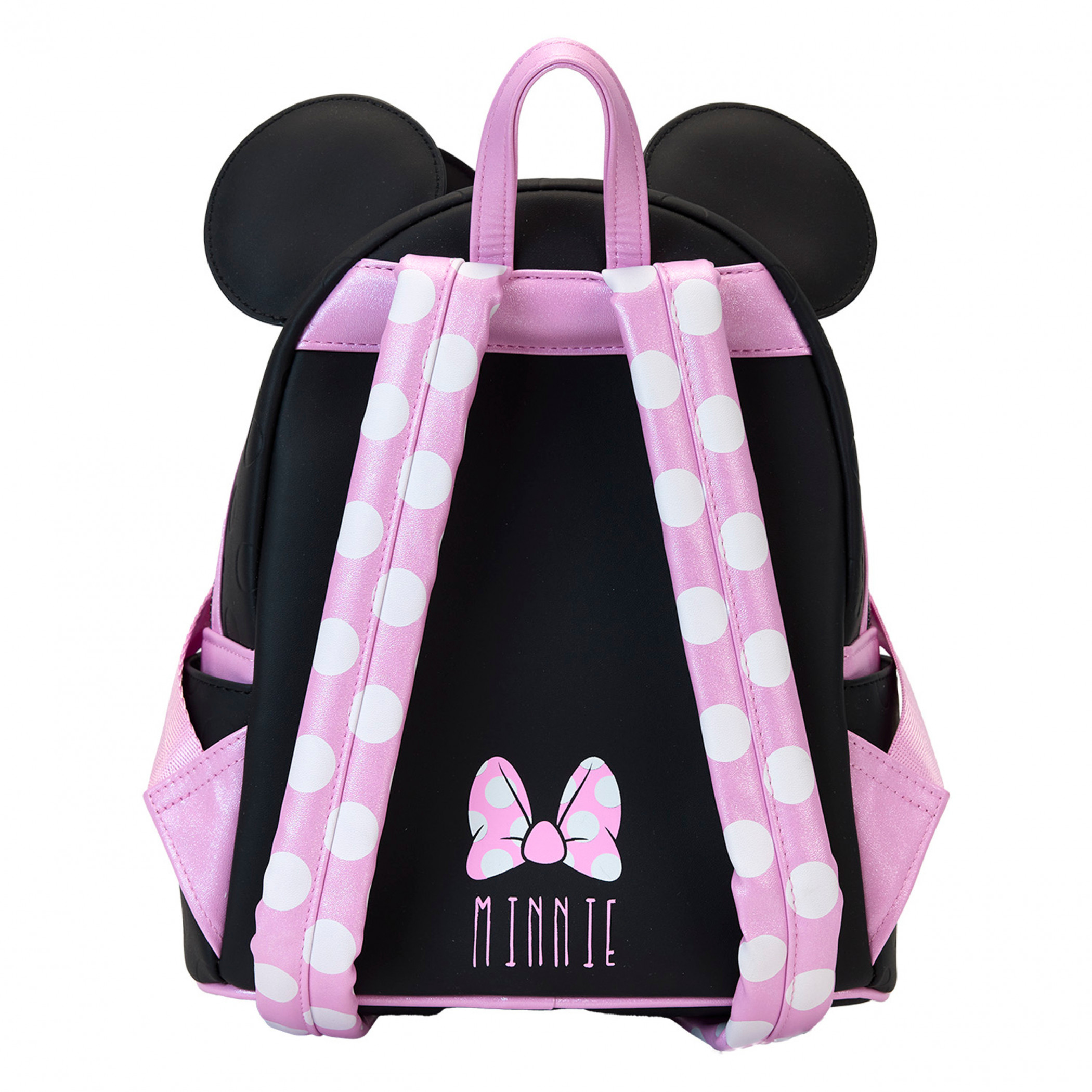 Minnie Mouse Floral Rock The Dots Mini Backpack By Loungefly