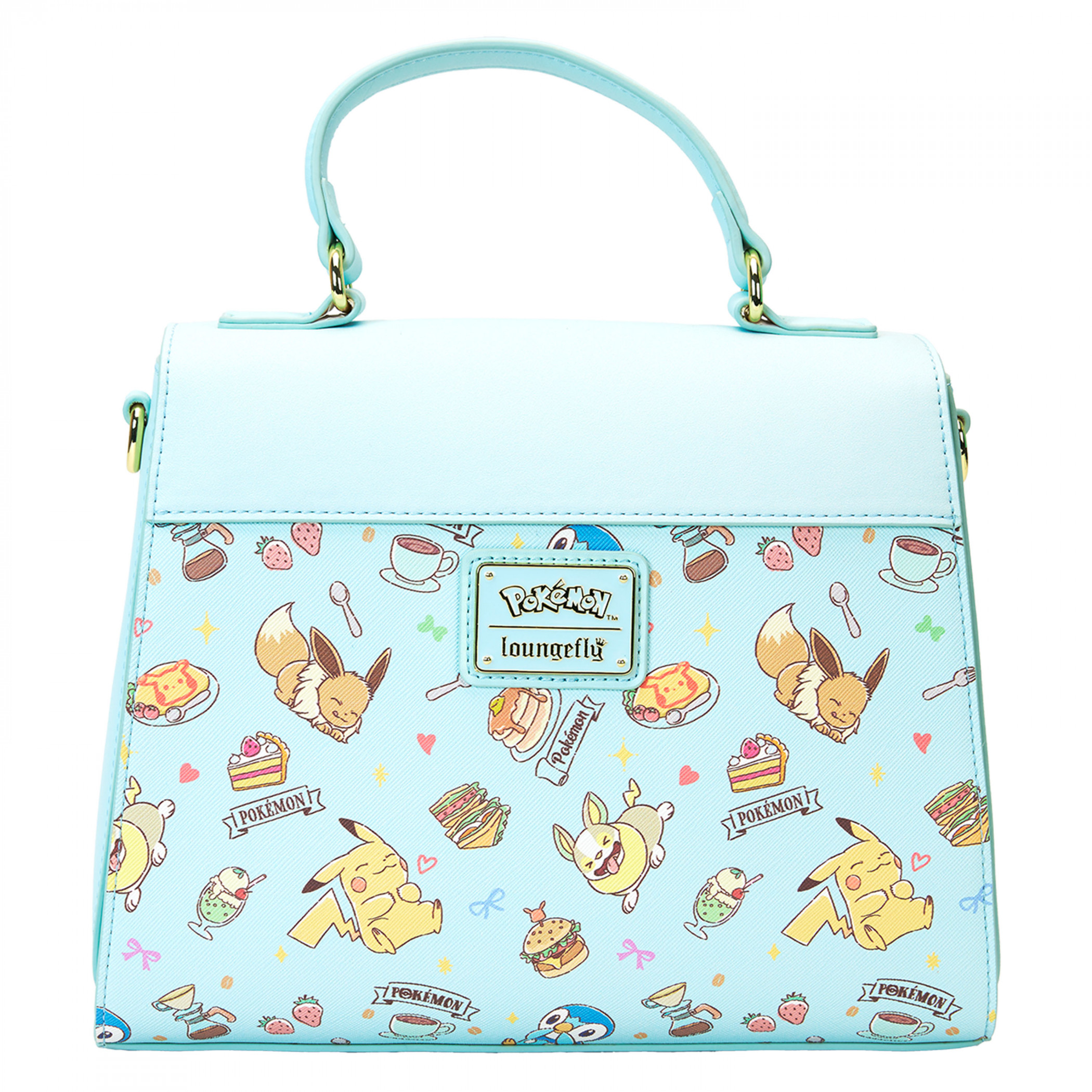 Pokemon Pikachu and Friends Poke Snacks Cross Body Bag By Loungefly