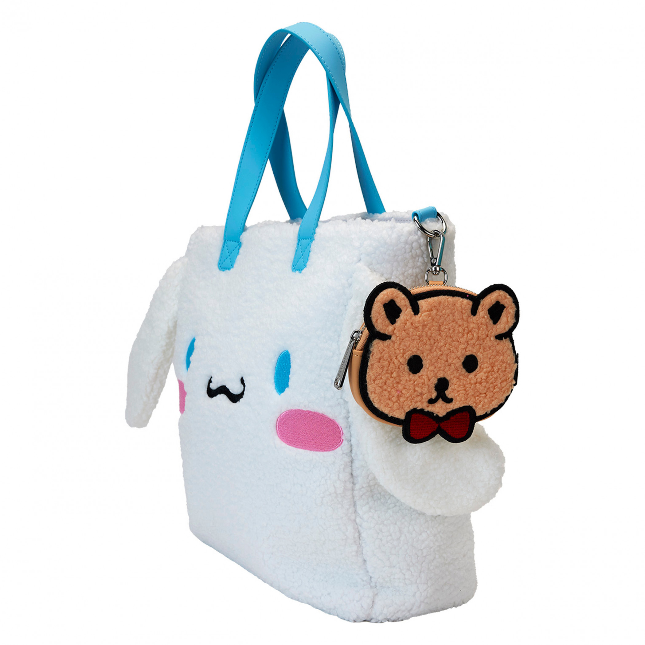 Sanrio Cinnamoroll Sherpa Tote Bag with Coin Bag By Loungefly