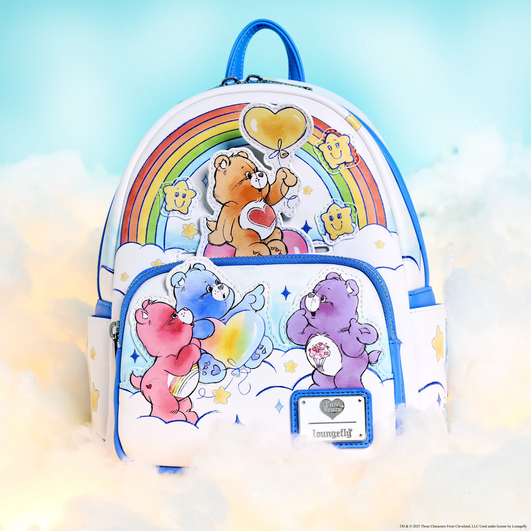 Care Bears Rainbows in the Sky Mini Backpack By Loungefly