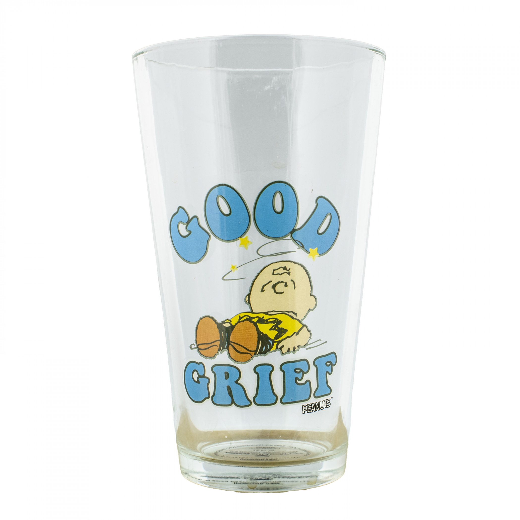 Peanuts Good Grief Pint Glass and Sock Bundle