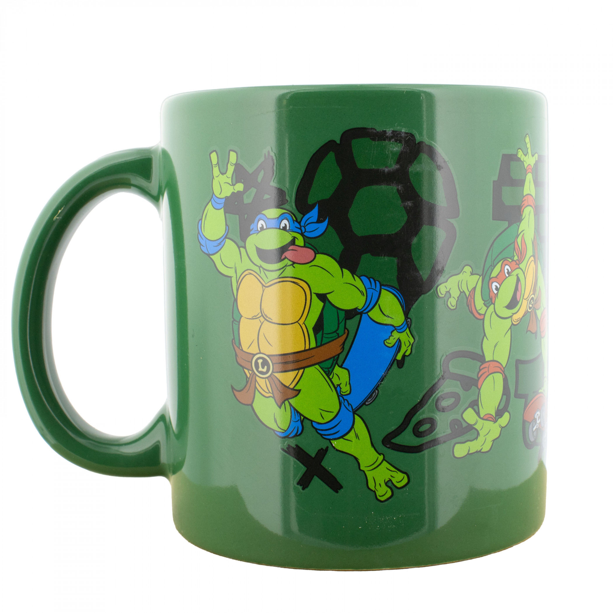 Teenage Mutant Ninja Turtles Socks Sticker and Mug Bundle