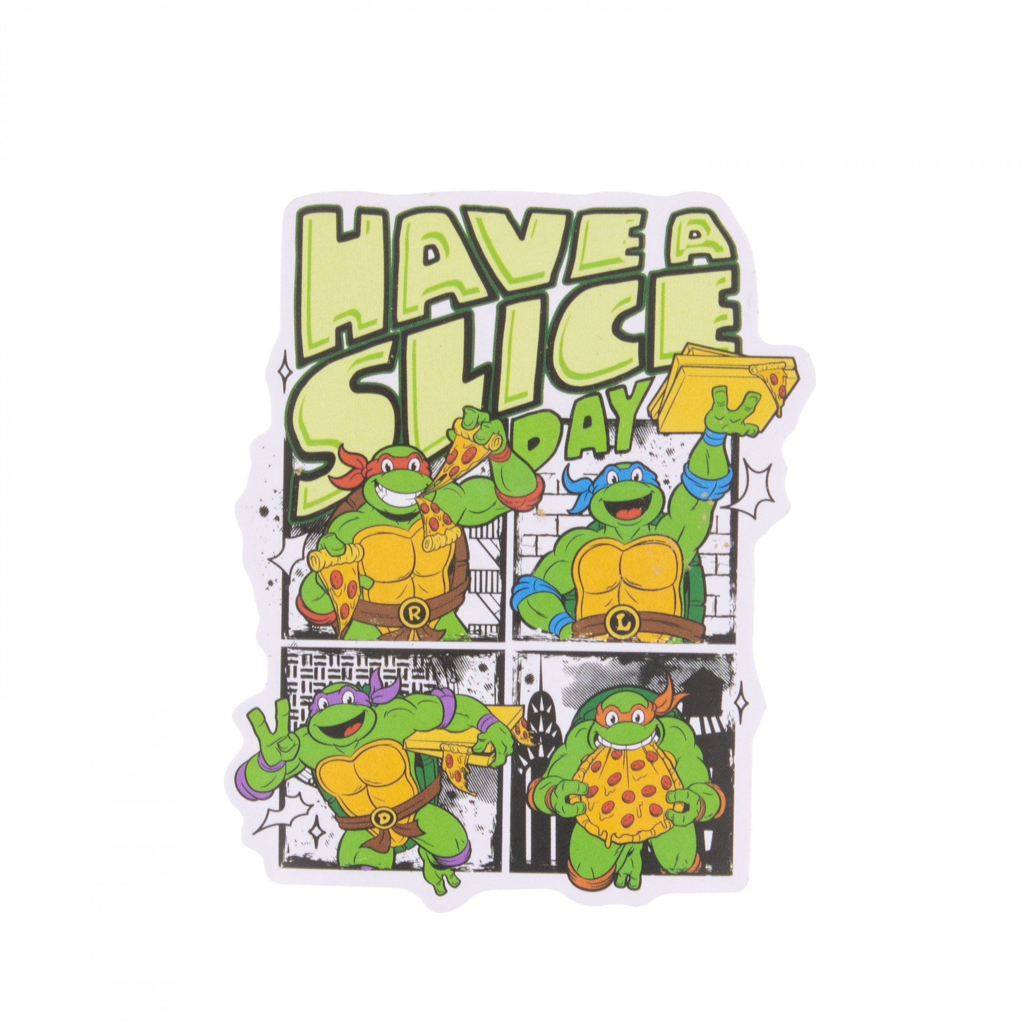 Teenage Mutant Ninja Turtles Socks Sticker and Mug Bundle