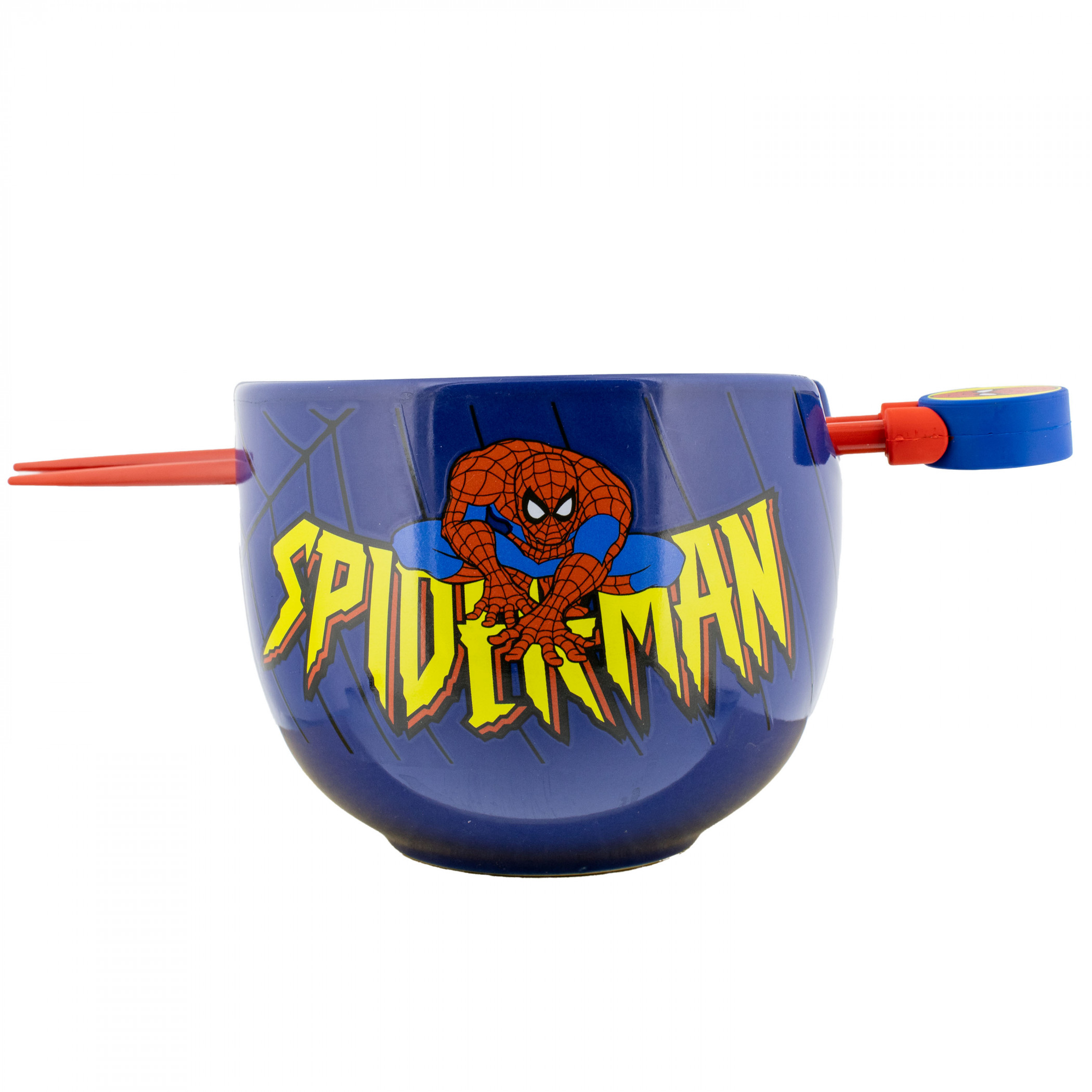 Spider-Man Retro Art Ramen Bowl Bundle