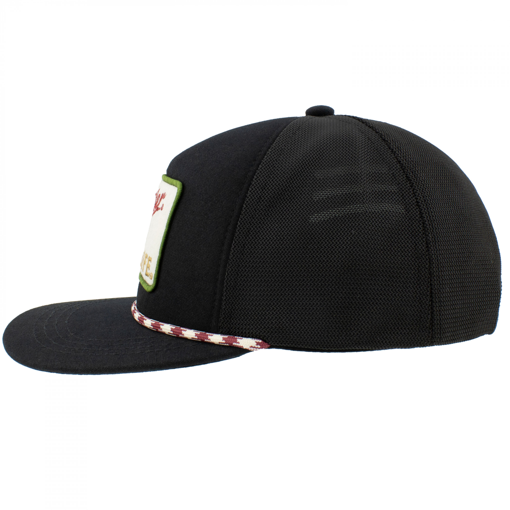 Miller High Life Patch Flat Bill Rope Hat