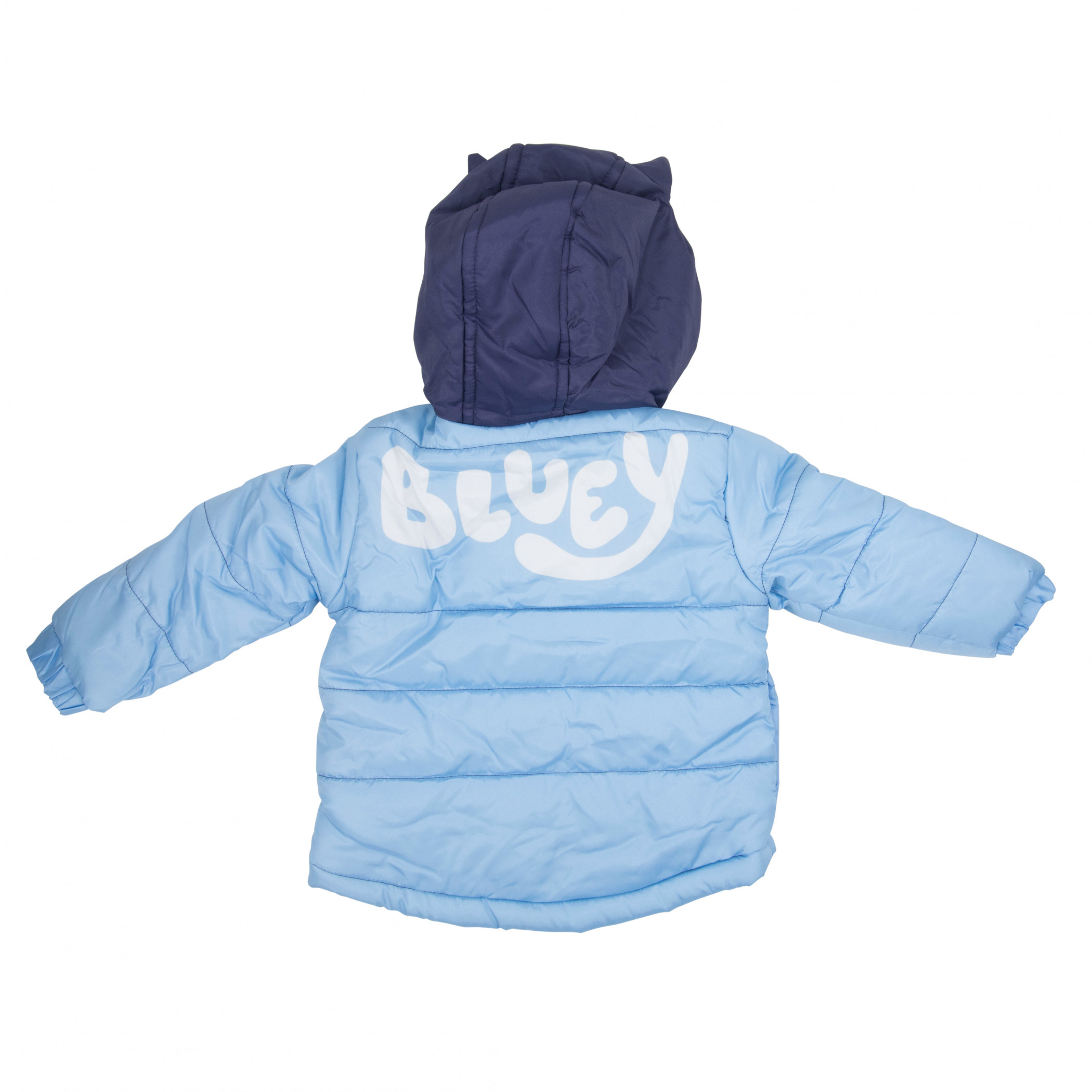 Bluey Puffy Toddler's Jacket with 3D Ears