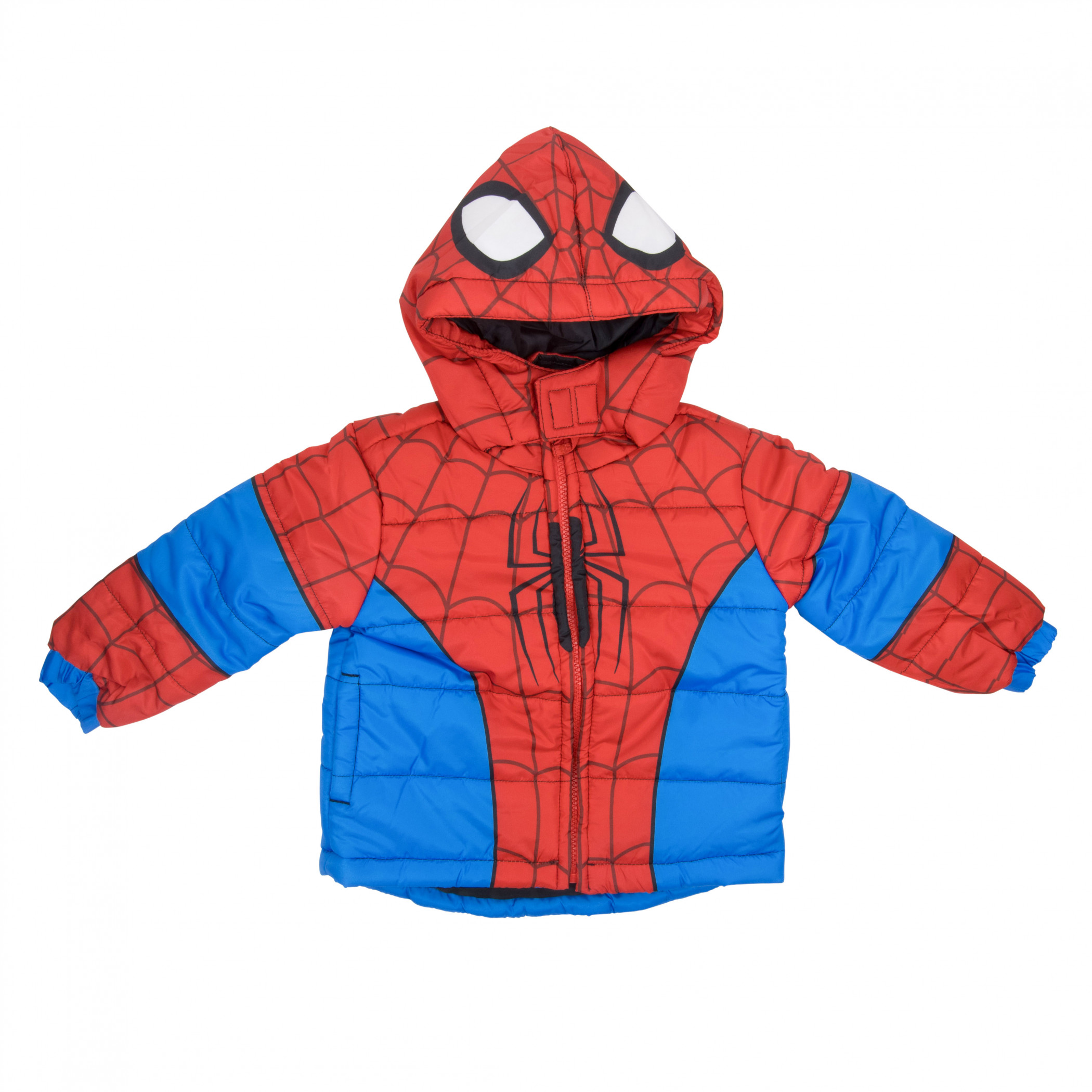 Spider-Man Cosplay Puffy Toddler's Jacket