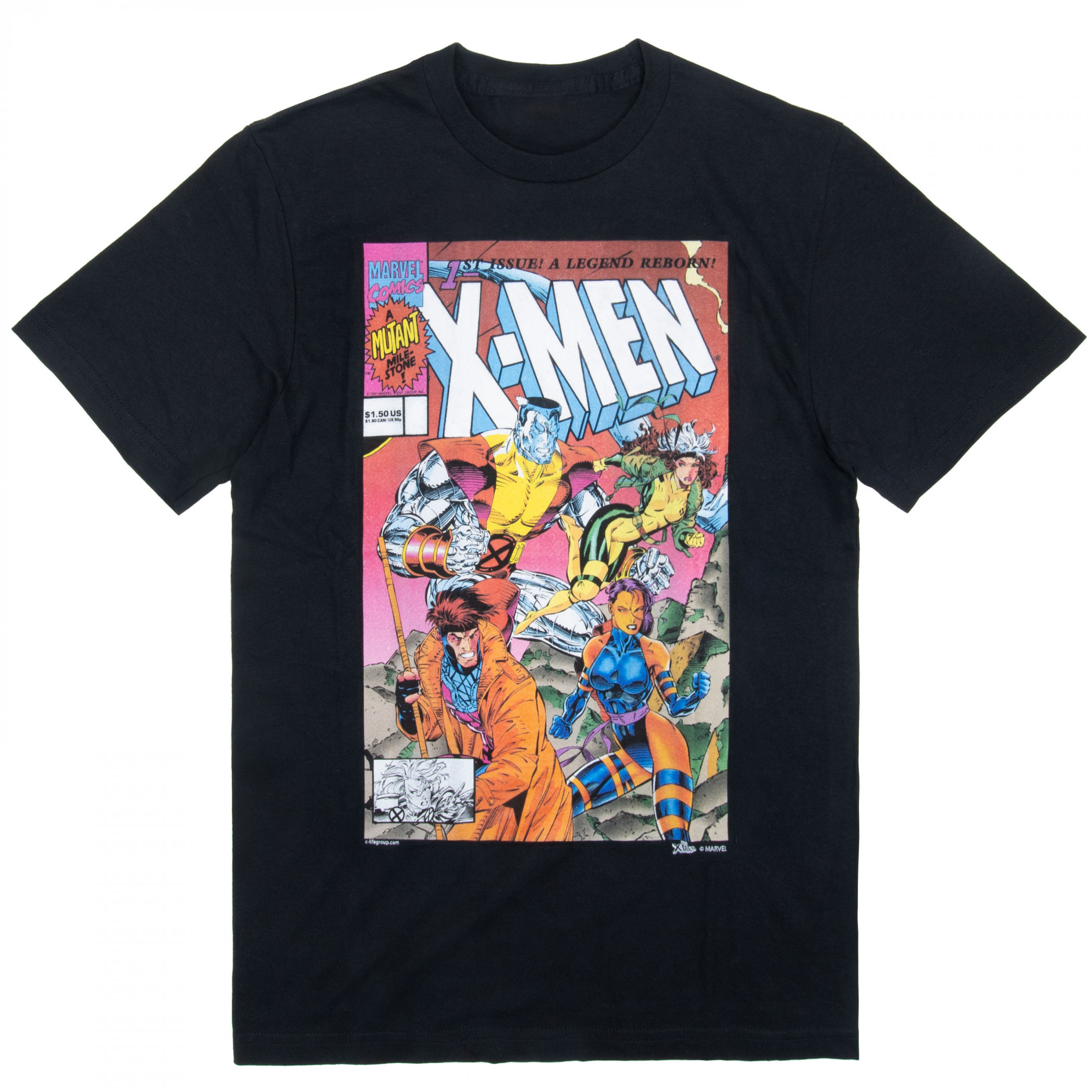 X-Men #1 by Jim Lee Cover Collectors Edition T-Shirt Set