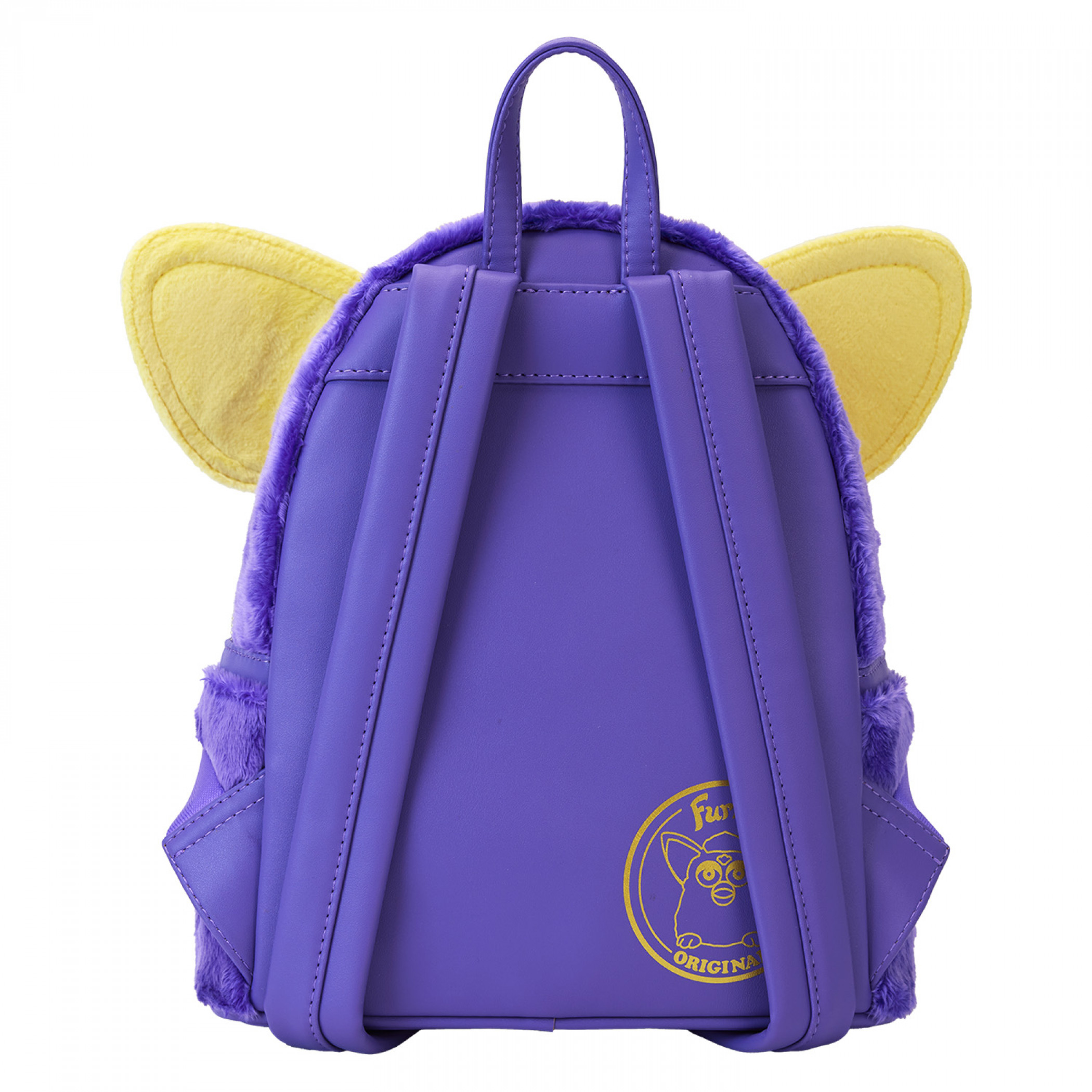 Furby Original Hasbro with Faux Fur Mini Backpack by Loungefly