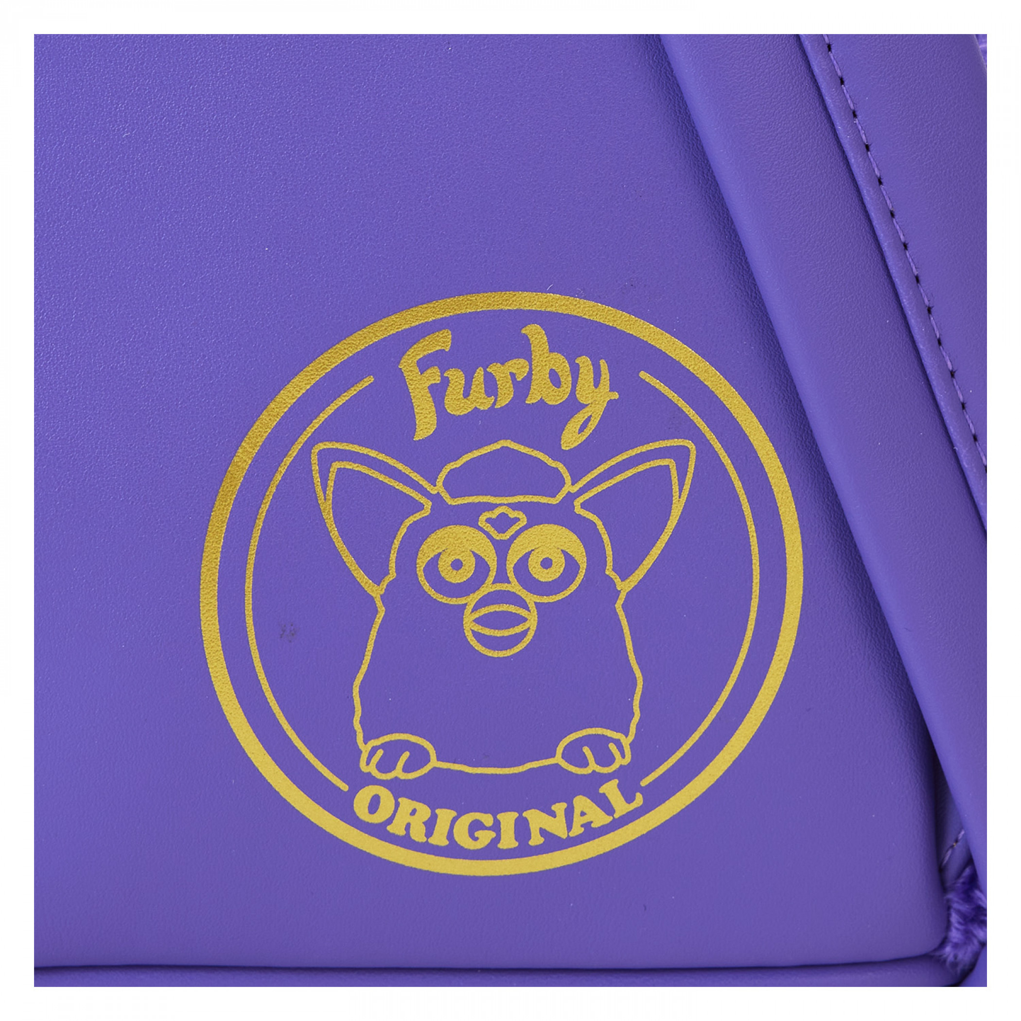 Furby Original Hasbro with Faux Fur Mini Backpack by Loungefly