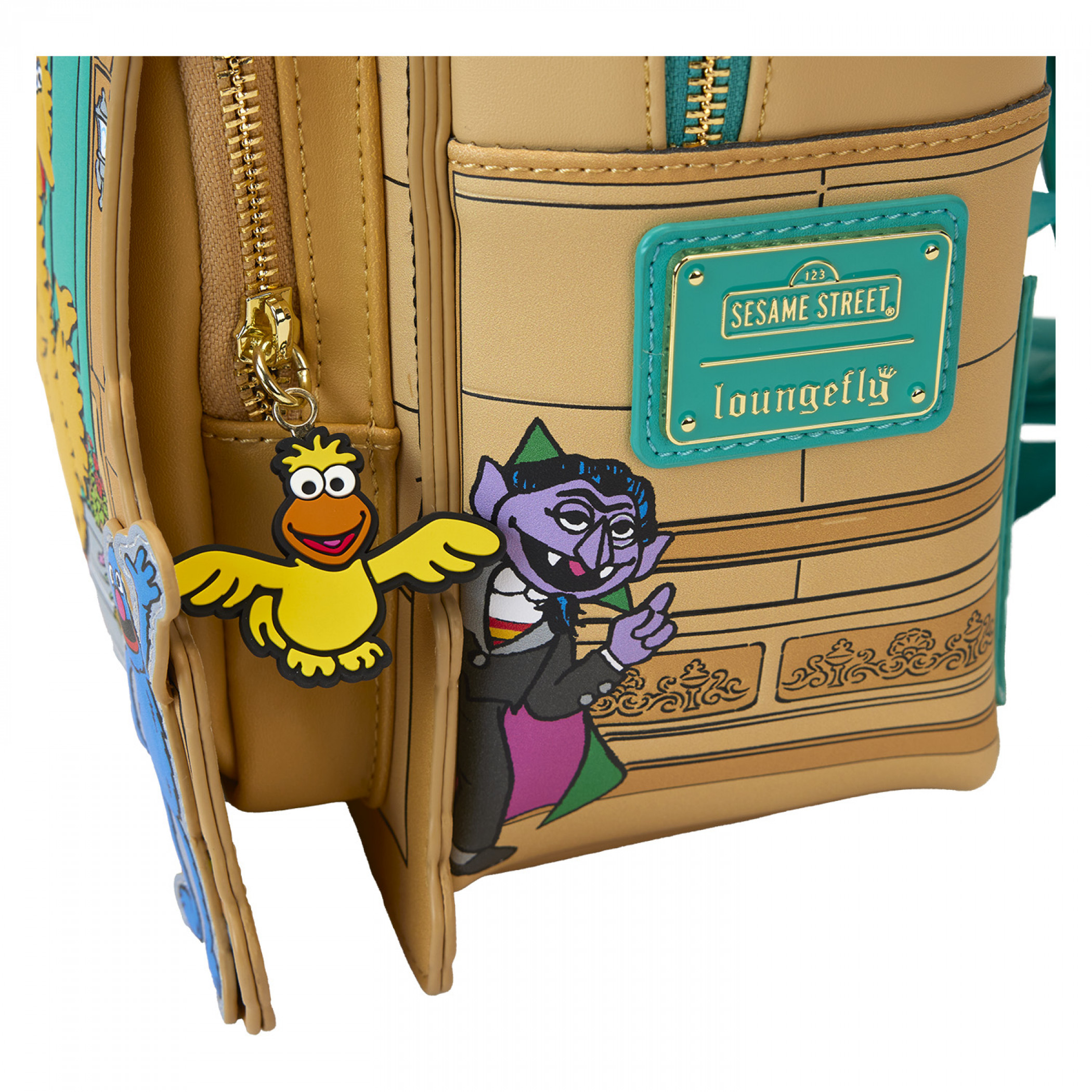 Sesame Street & Friends Corner Building Mini Backpack By Loungefly