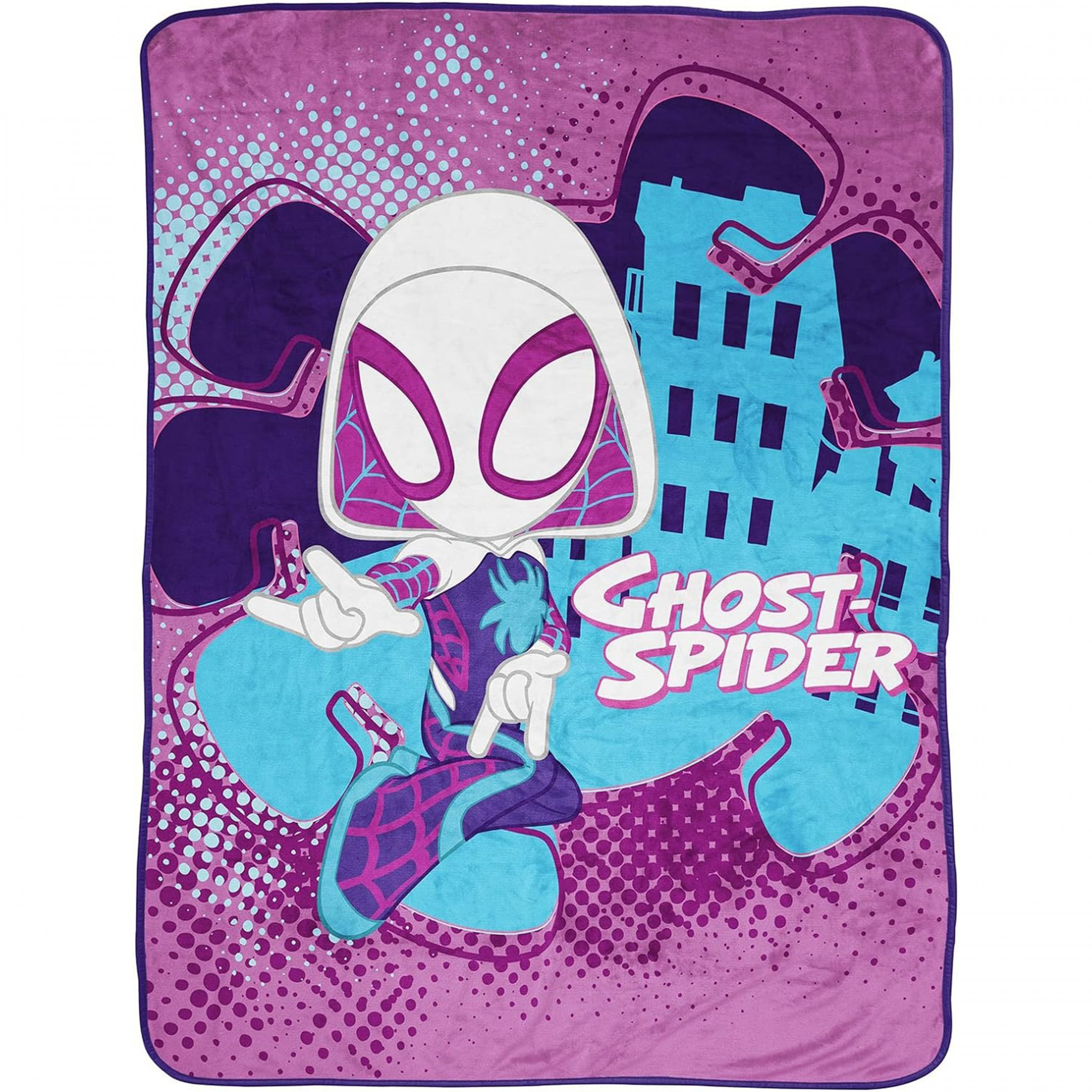 Gwen Stacy Spidey & His Amazing Friends 40" x 60" Throw Blanket