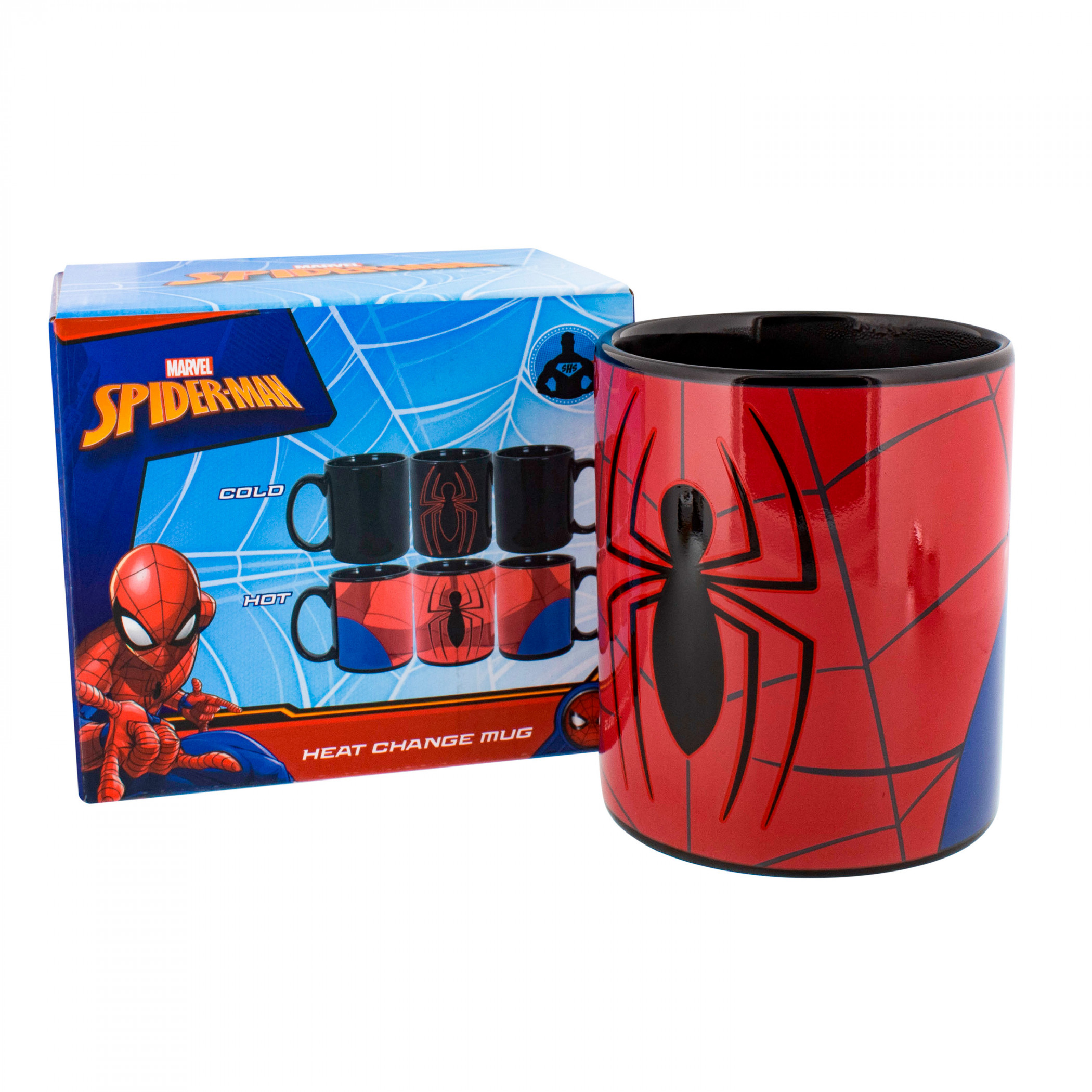 Spider-Man Peter Parker 15oz Heat Changing Mug