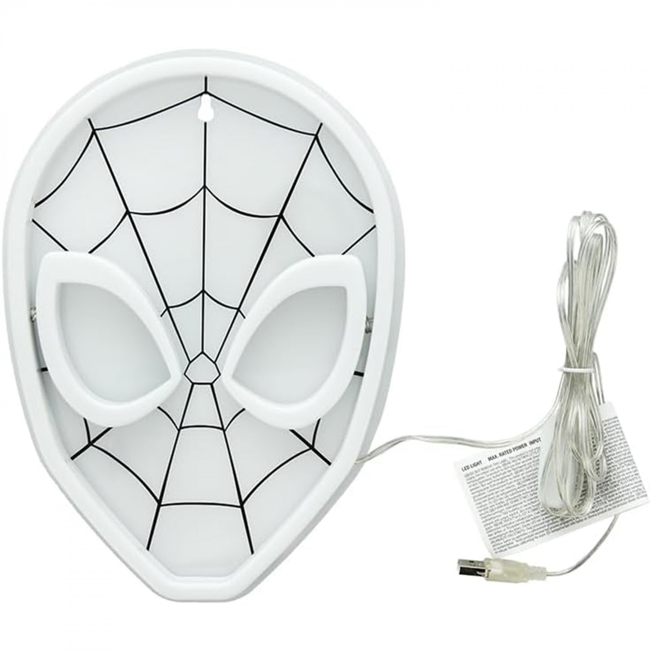 Spider-Man Mask Neon Mountable Light