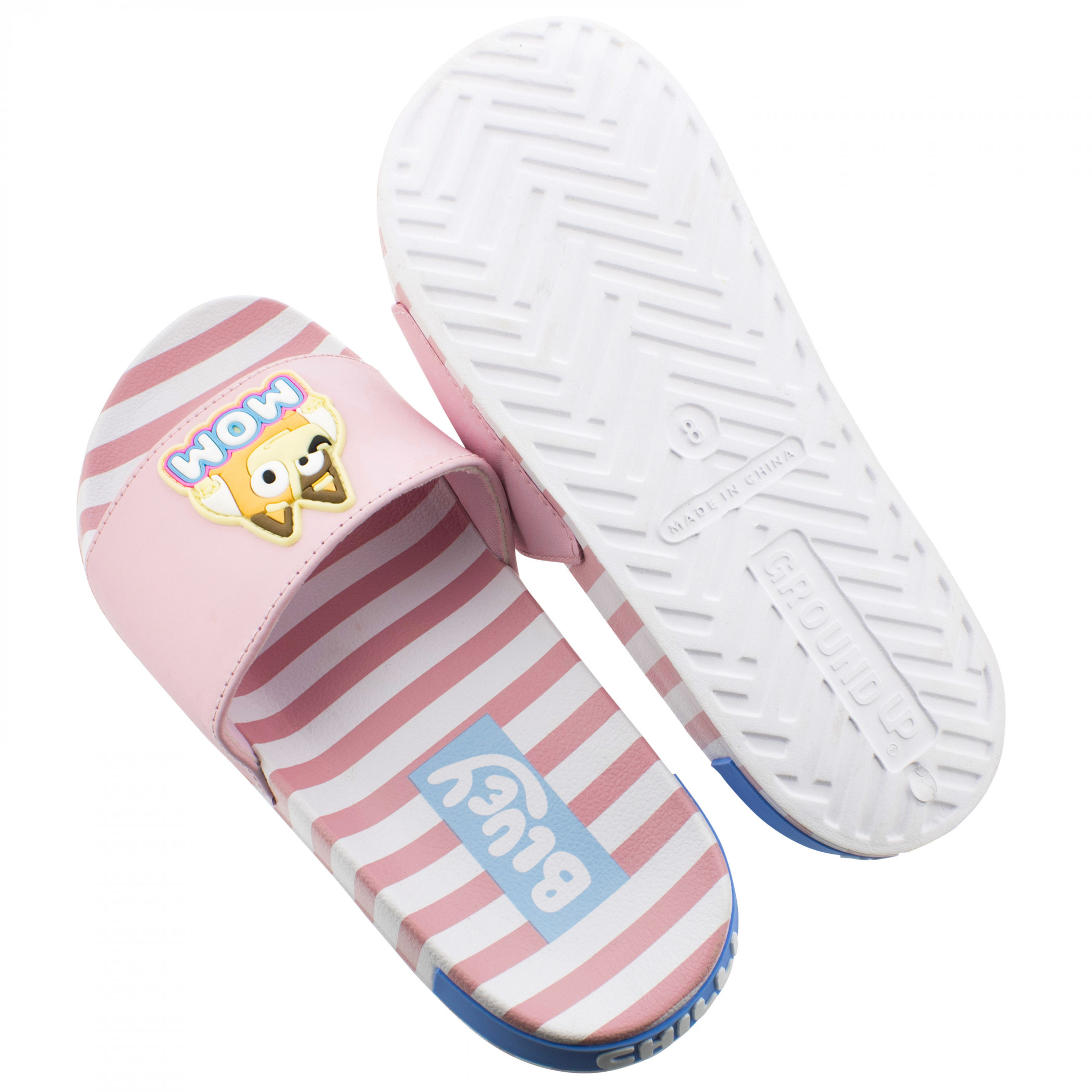 Bluey Chili Mom Adult Slide Sandals