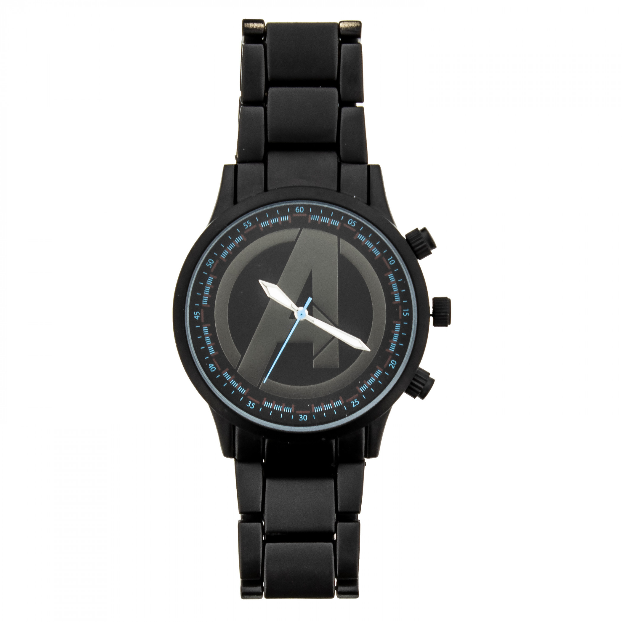 Avengers Logo Analog Watch with Metal Band