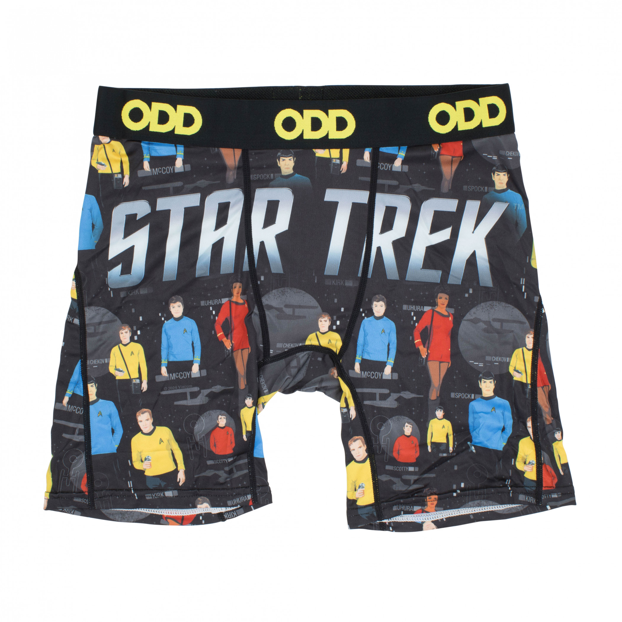 Star Trek The Original Logo and Crew Men's Boxer Briefs