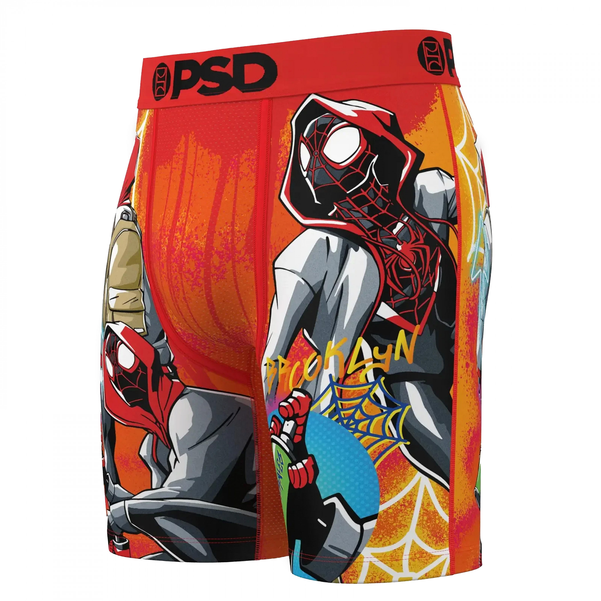 Miles Morales Pop Colors PSD Boxer Briefs