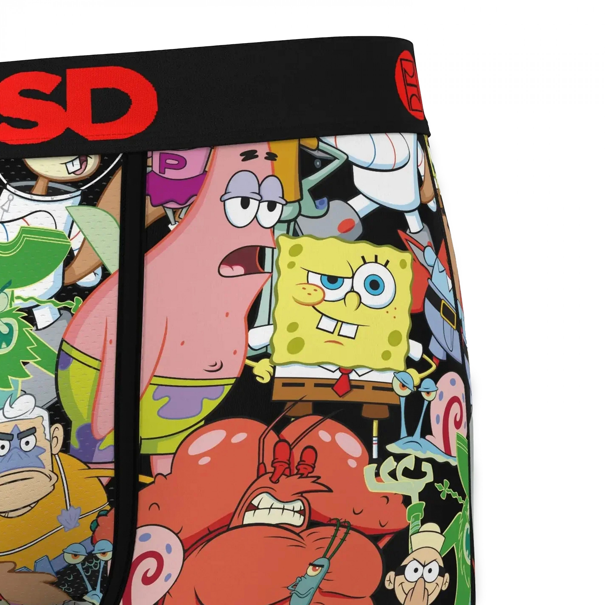 SpongeBob SquarePants Cast Collage PSD Boxer Briefs