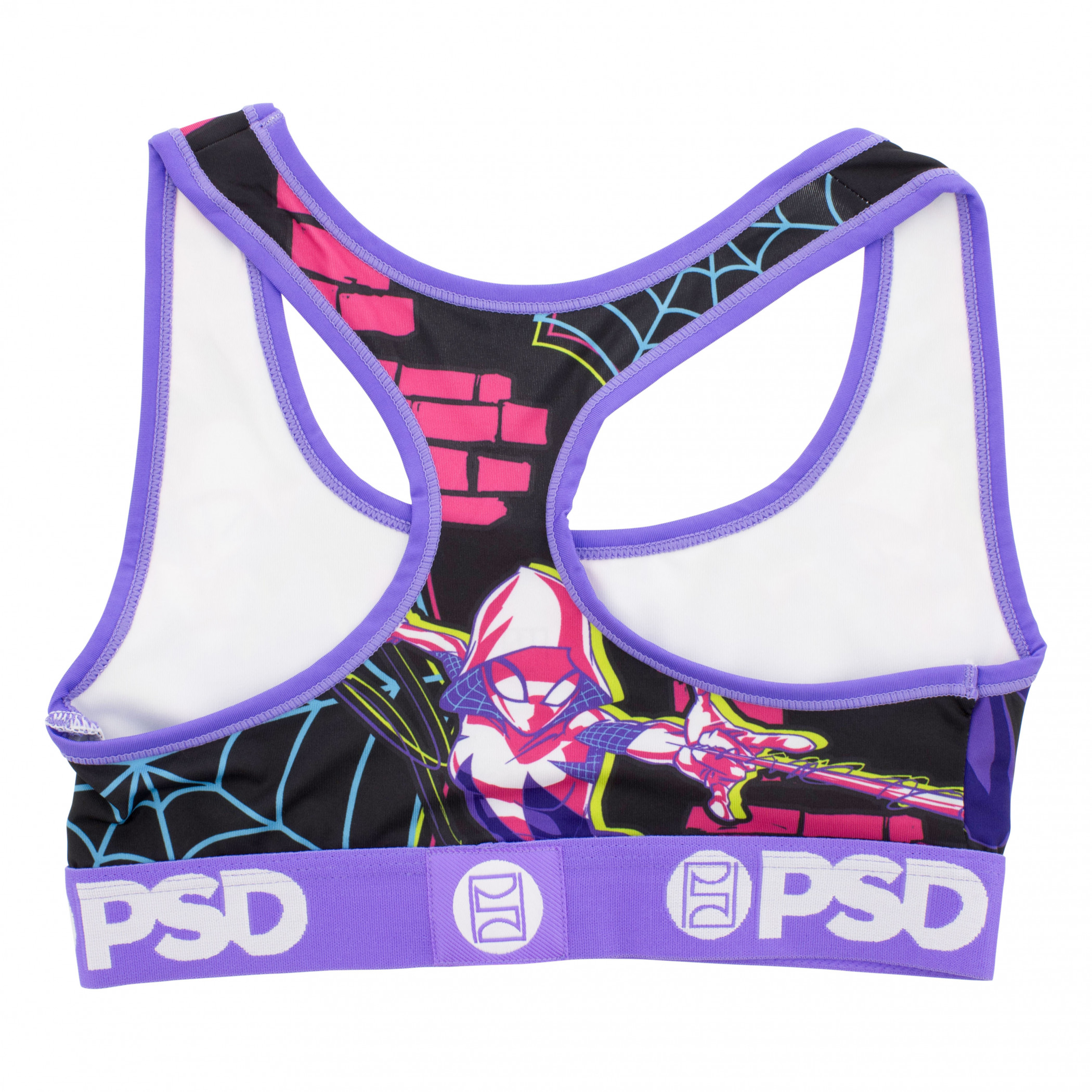 Spider-Gwen Pop Colors PSD Sports Bra