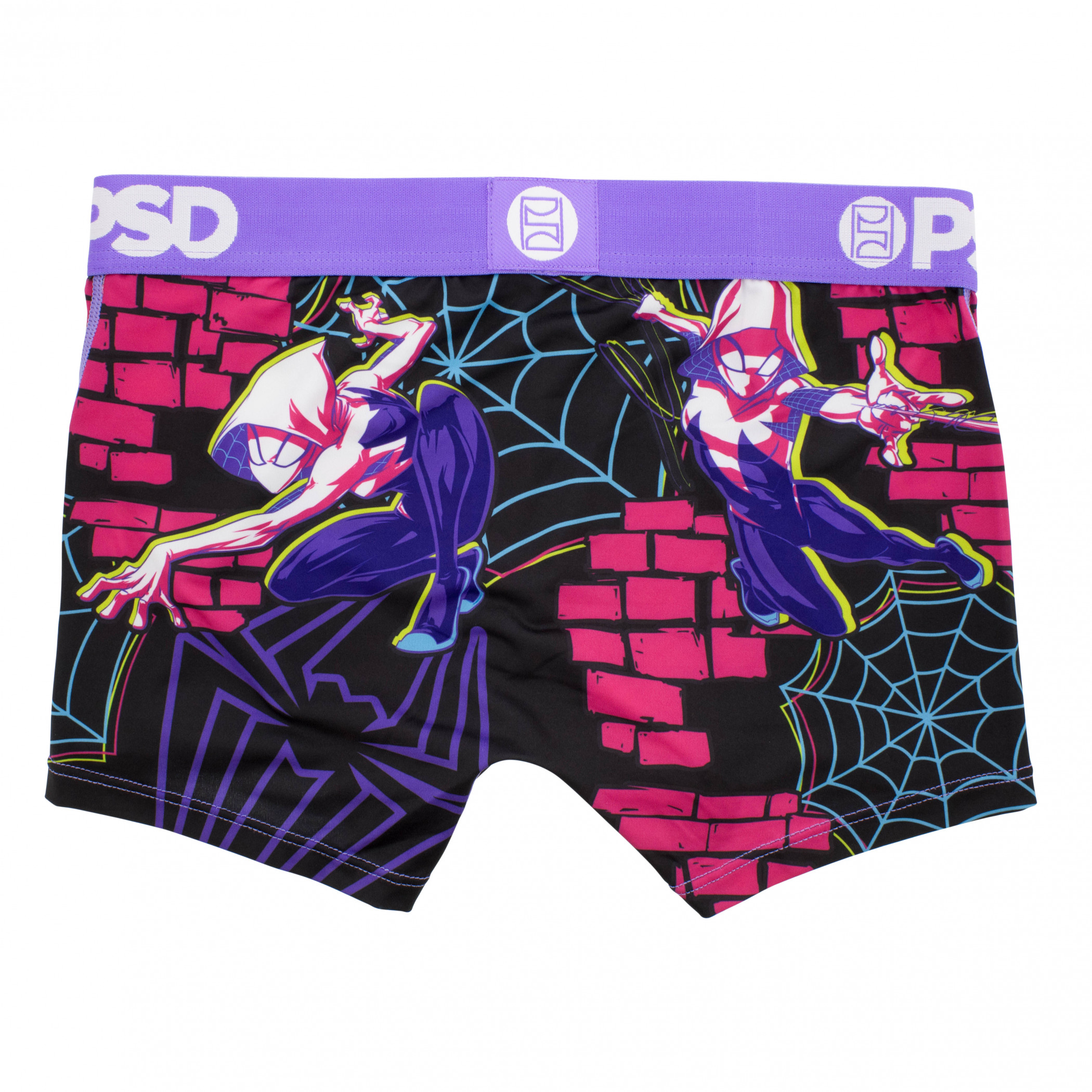 Spider-Gwen Pop Colors PSD Boy Shorts Underwear