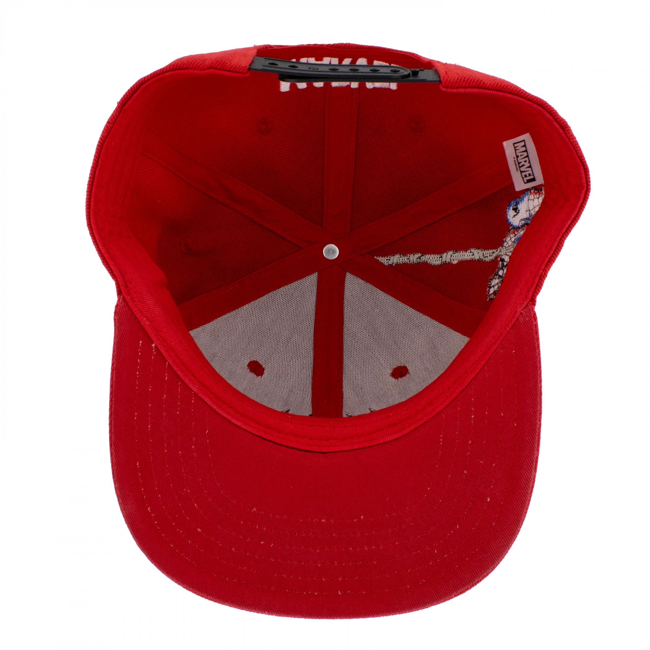 Spider-Man Web Swinging Snapback Hat