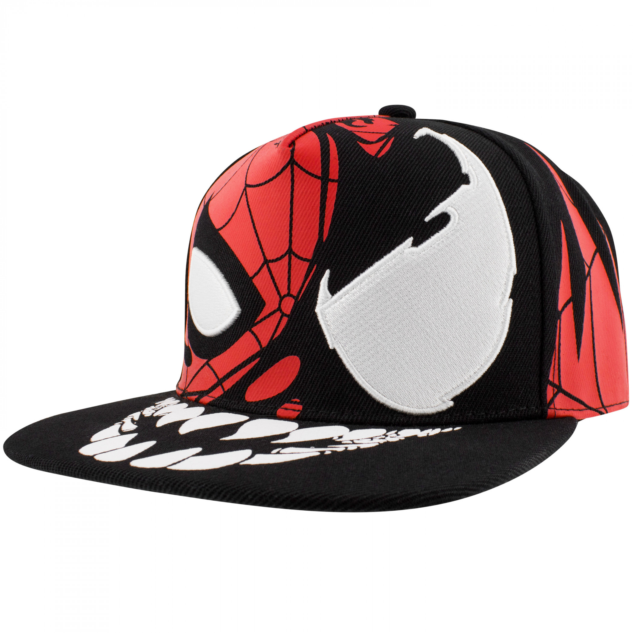 Spider-Man and Venom Takeover Snapback Hat