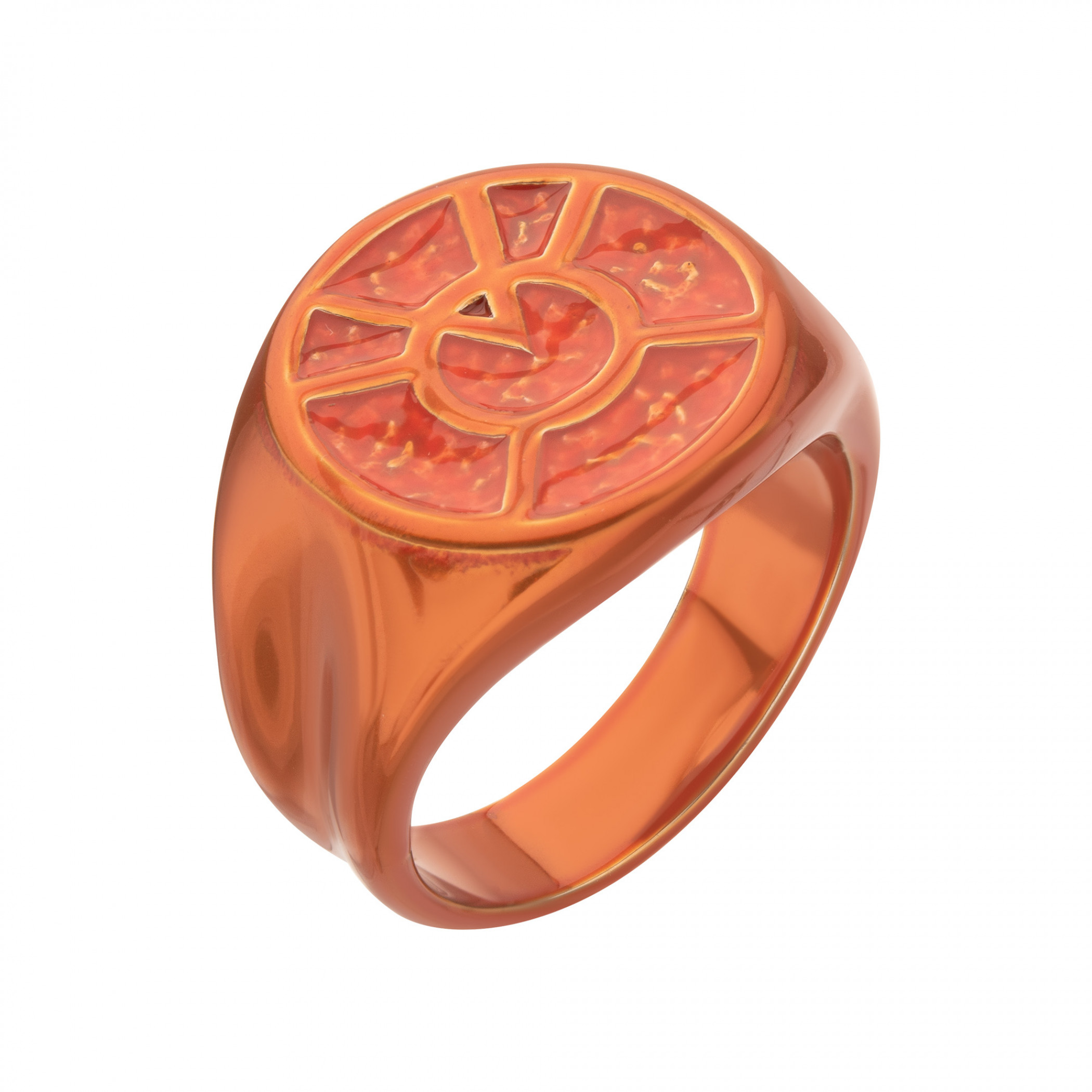 Orange Lantern Avarice Ring