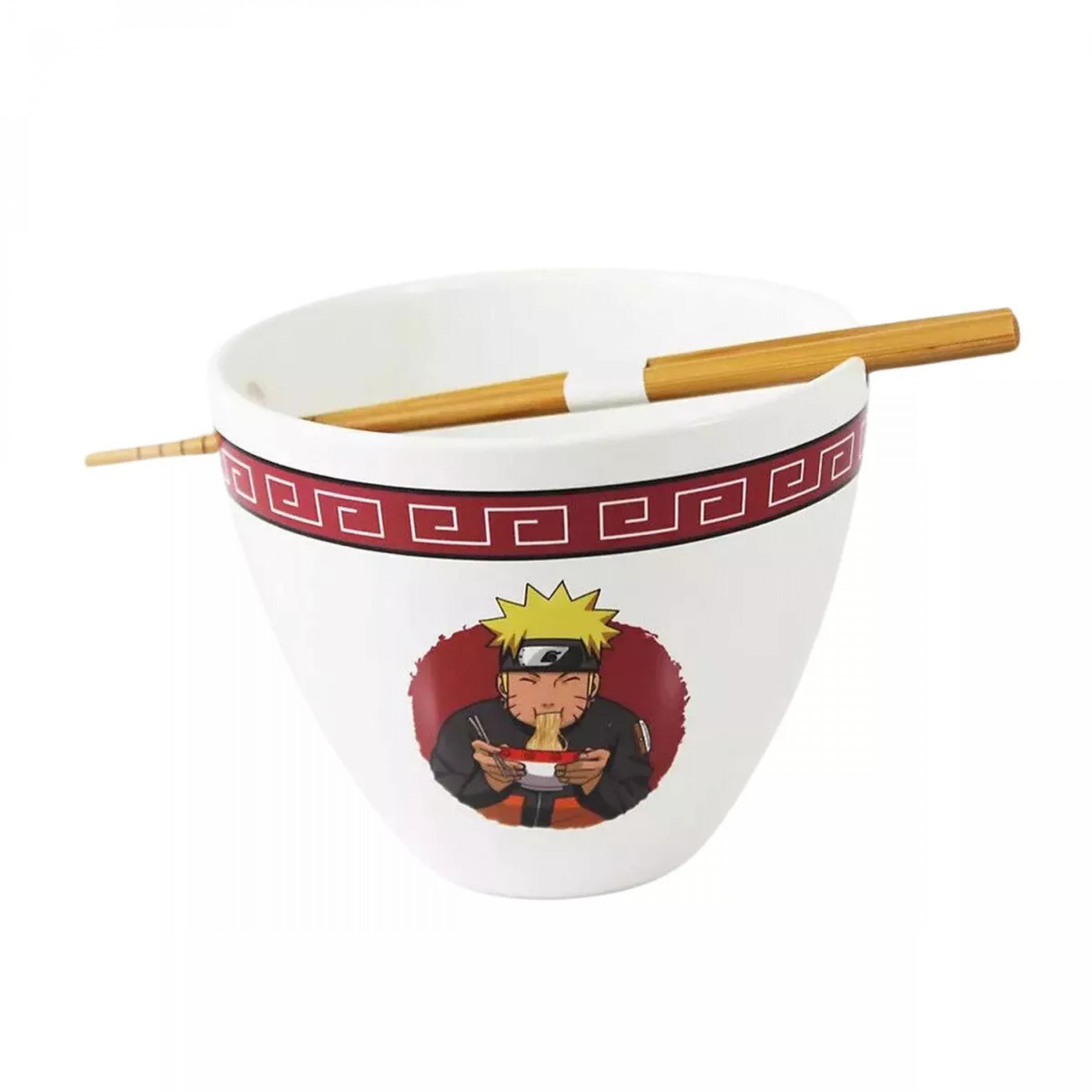 Naruto Ichiraku Ramen Bowl with Chopsticks