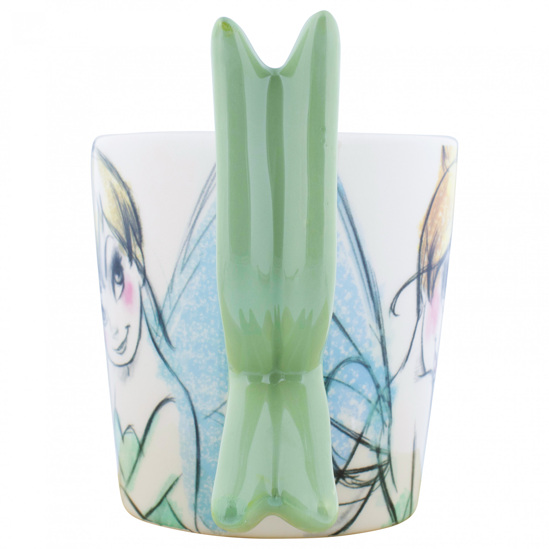 Tinker Bell Wing Handle 16oz Figural Mug