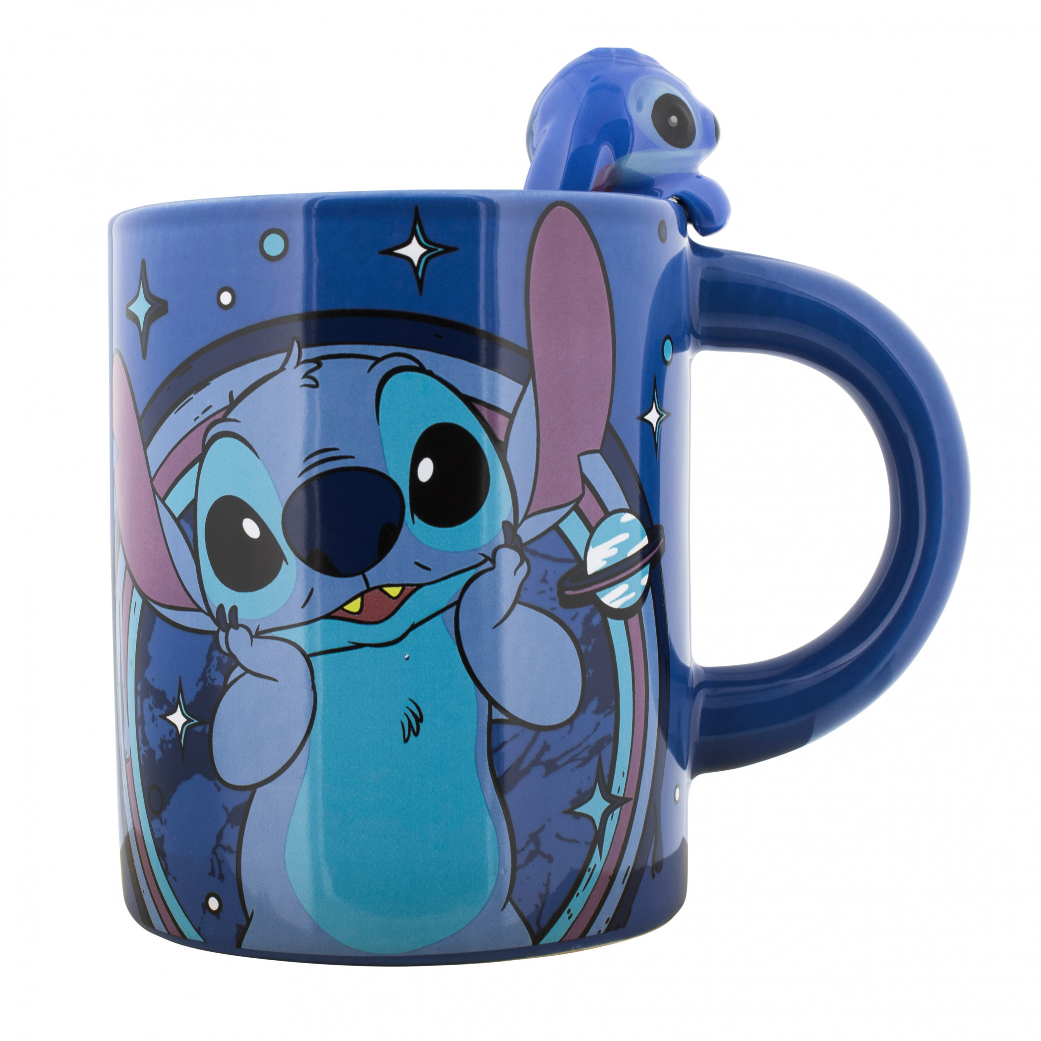 Lilo & Stitch 17oz Mug with Sculpted Stitch Critter