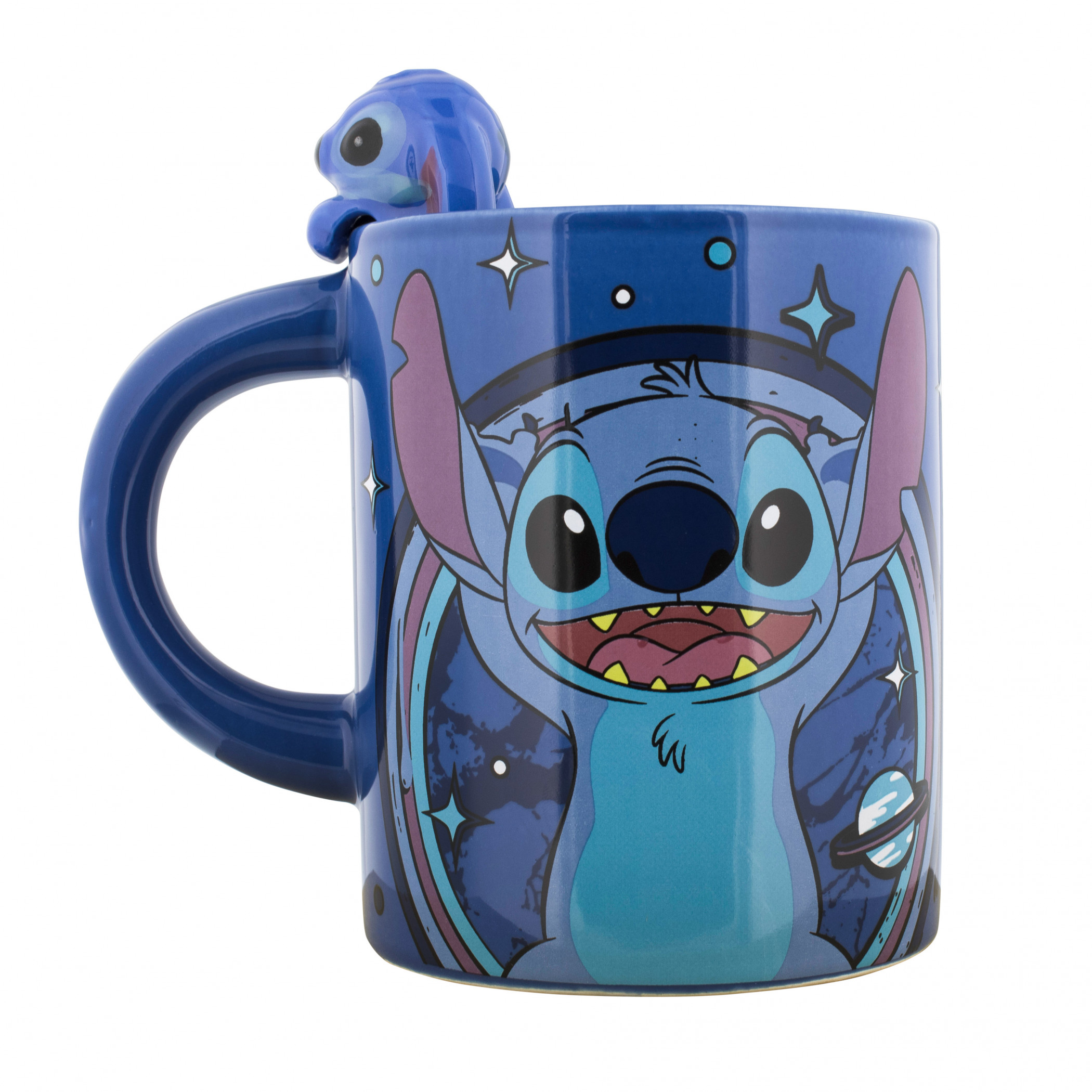 Lilo & Stitch 17oz Mug with Sculpted Stitch Critter