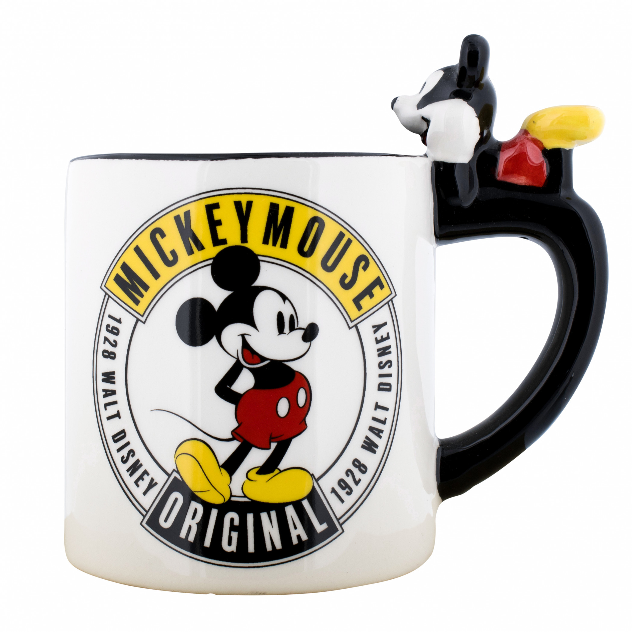 Mickey Mouse Original 17oz Mug Sculpted Mickey Handle