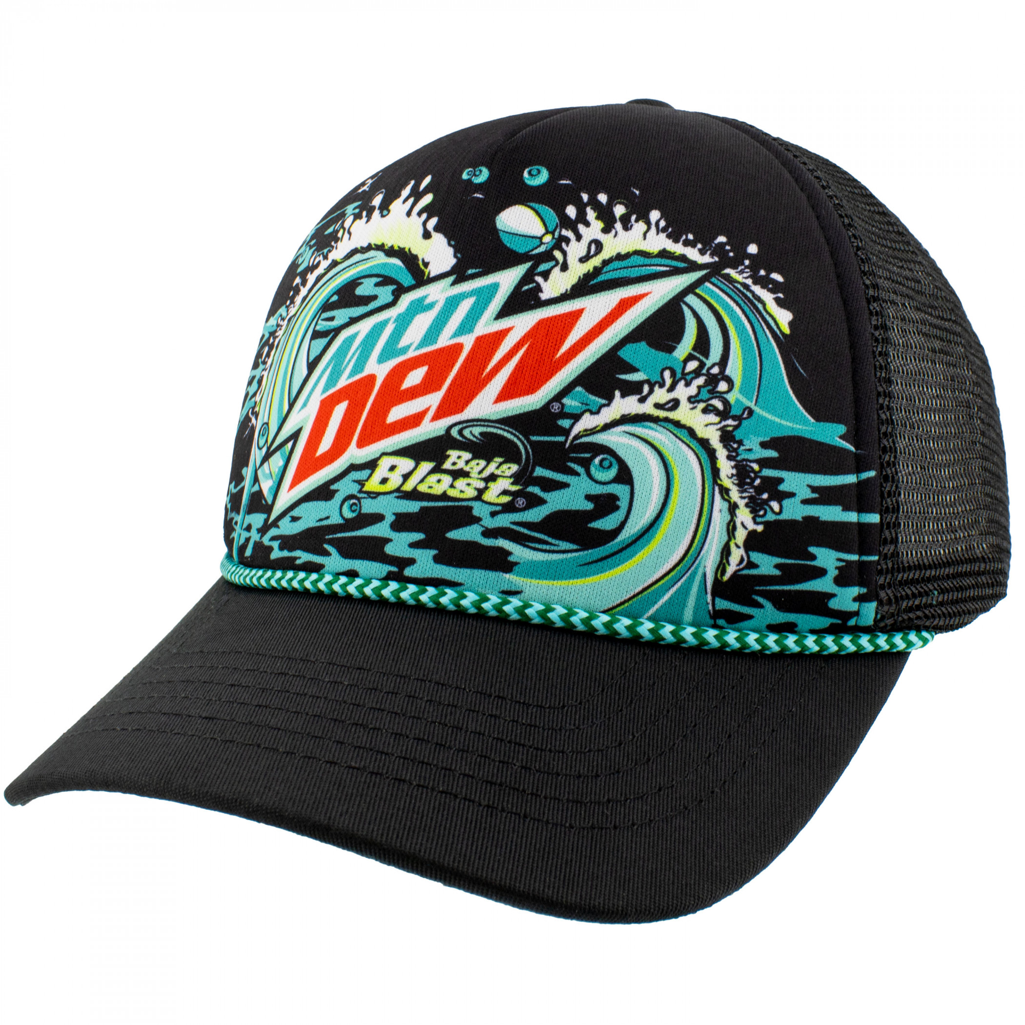 Mountain Dew Baja Blast Big Waves Trucker Hat