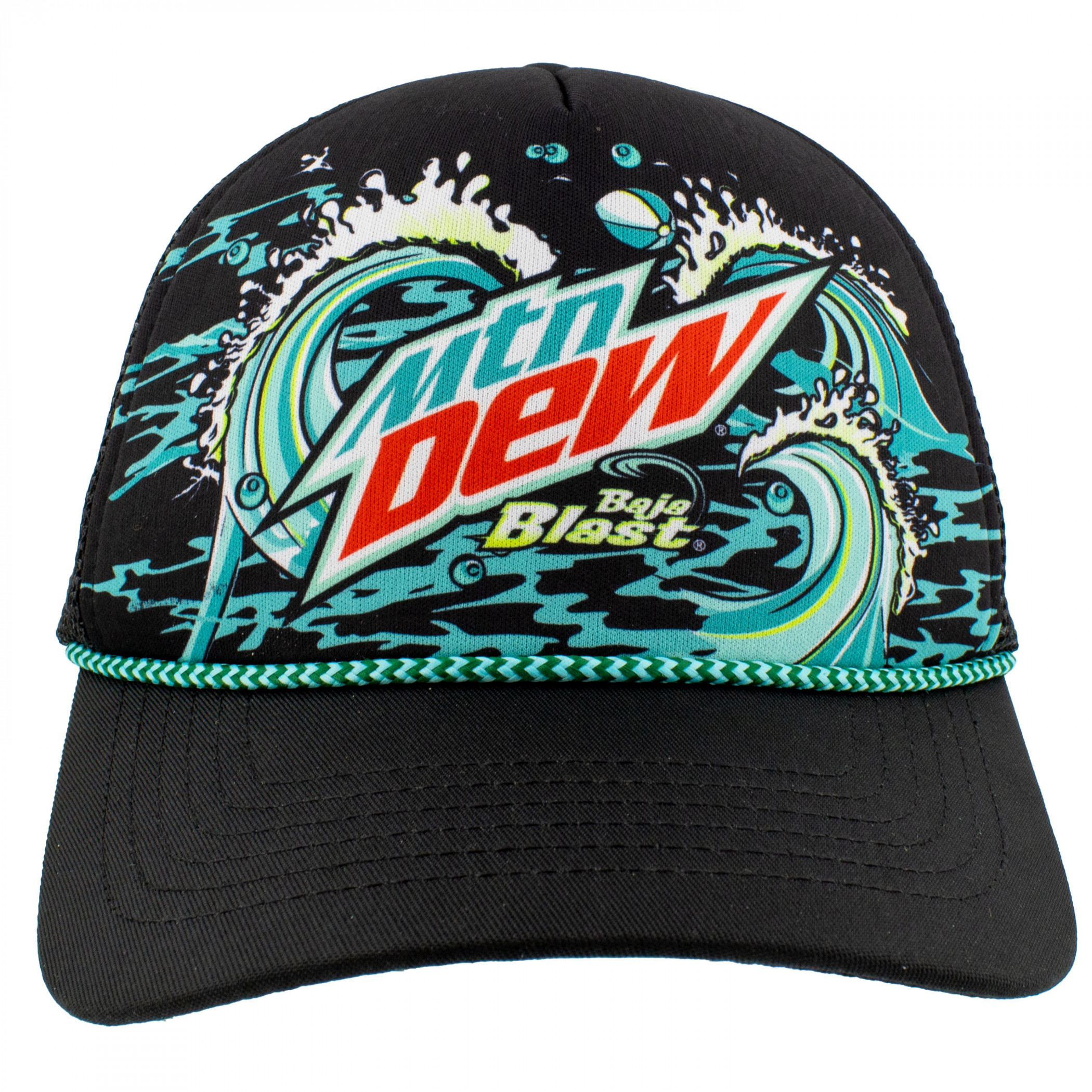 Mountain Dew Baja Blast Big Waves Trucker Hat