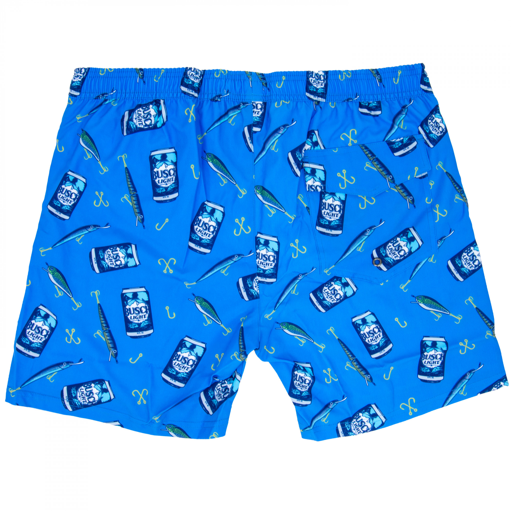 Busch Light Fishing Day Swim Board Shorts - WearYourBeer