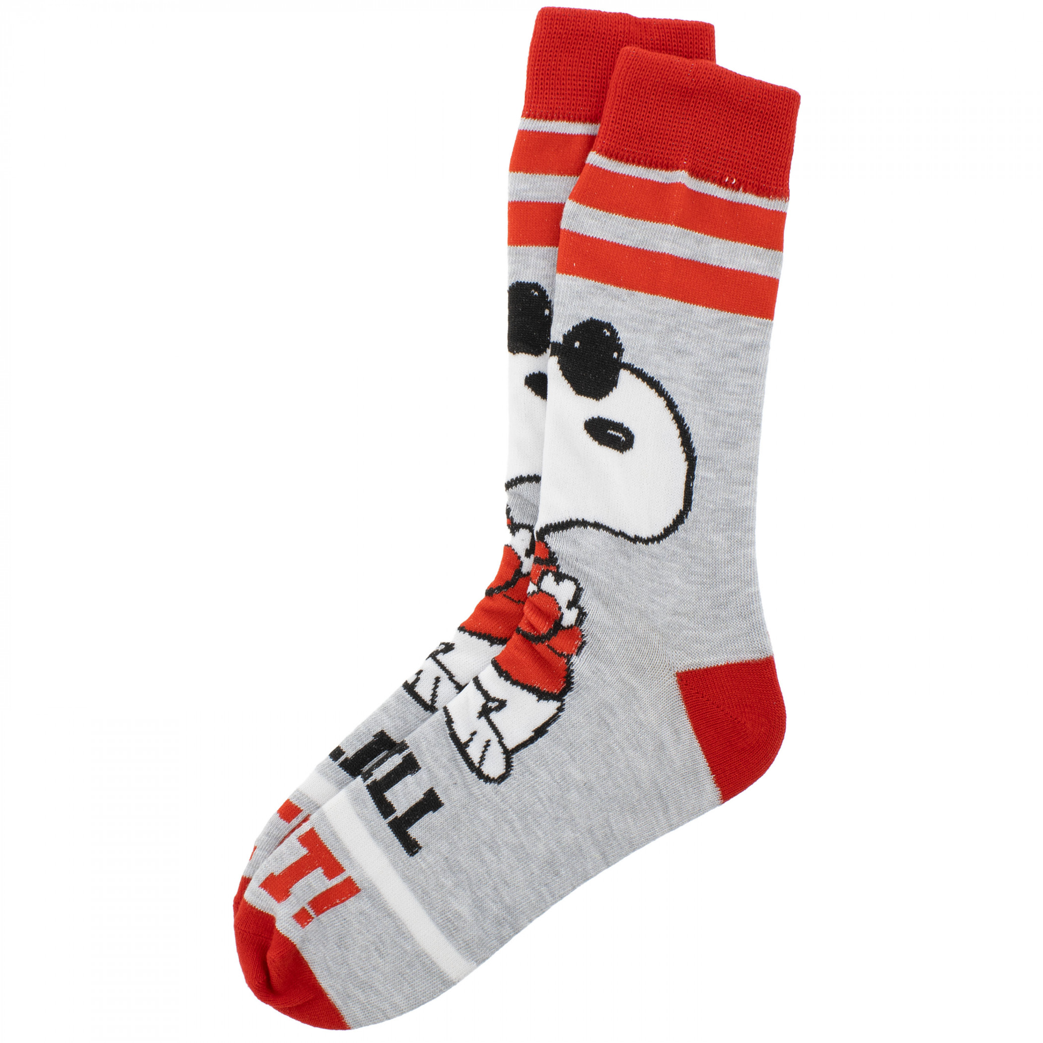 Charlie Brown Snoopy and Woodstock 6-Pack Crew Socks