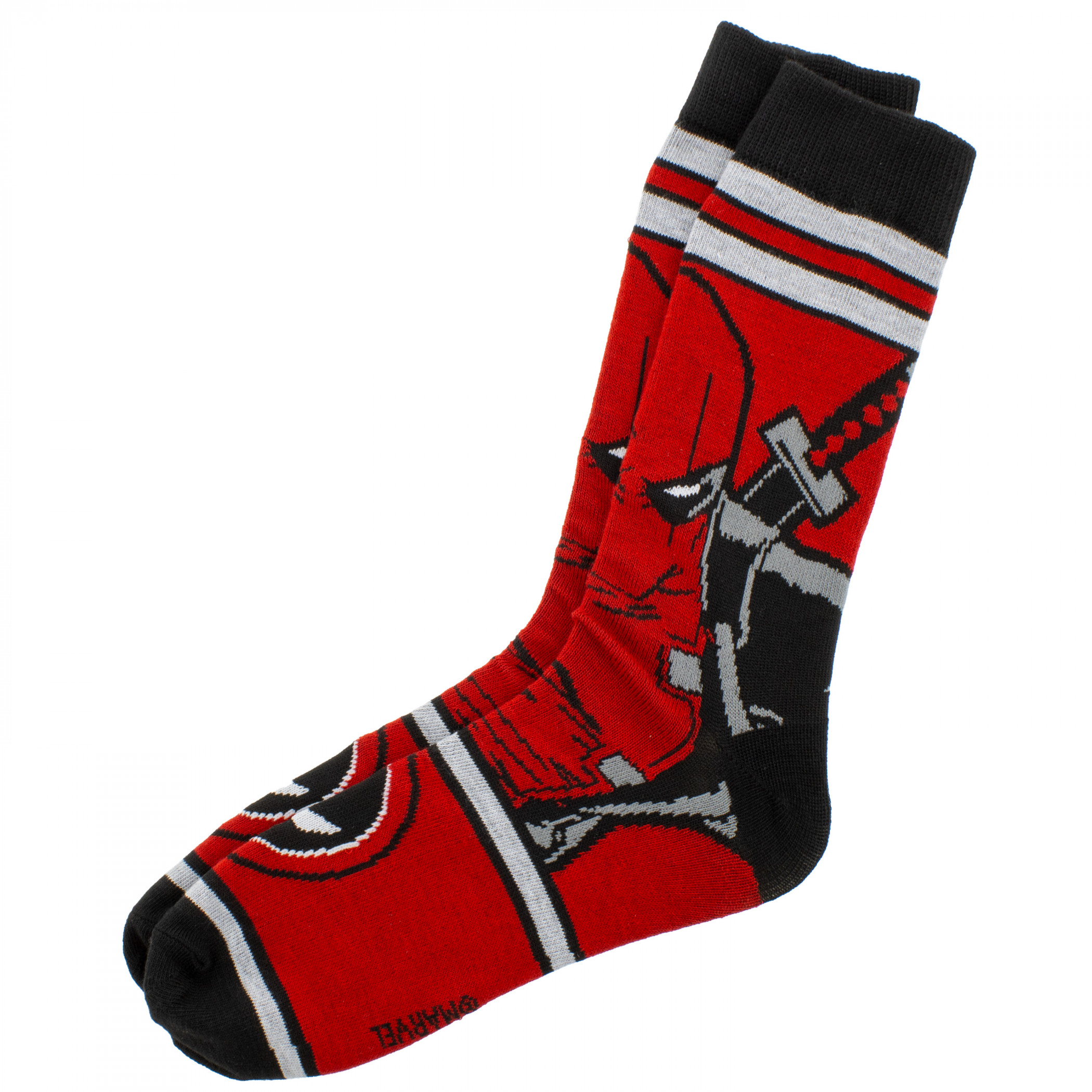 Deadpool Collages 6-Pack Crew Socks