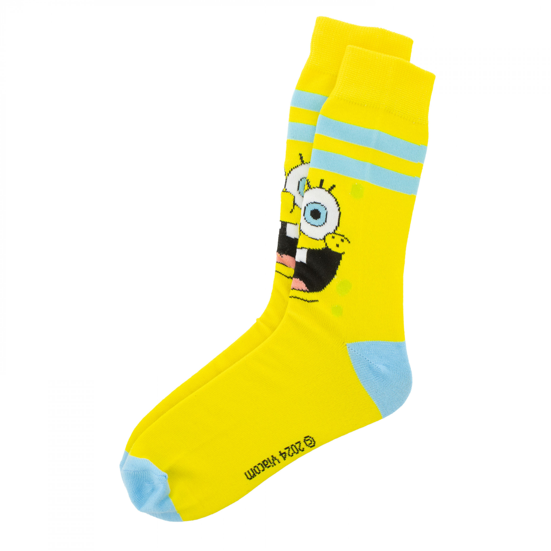 SpongeBob SquarePants Characters 6-Pack Crew Socks