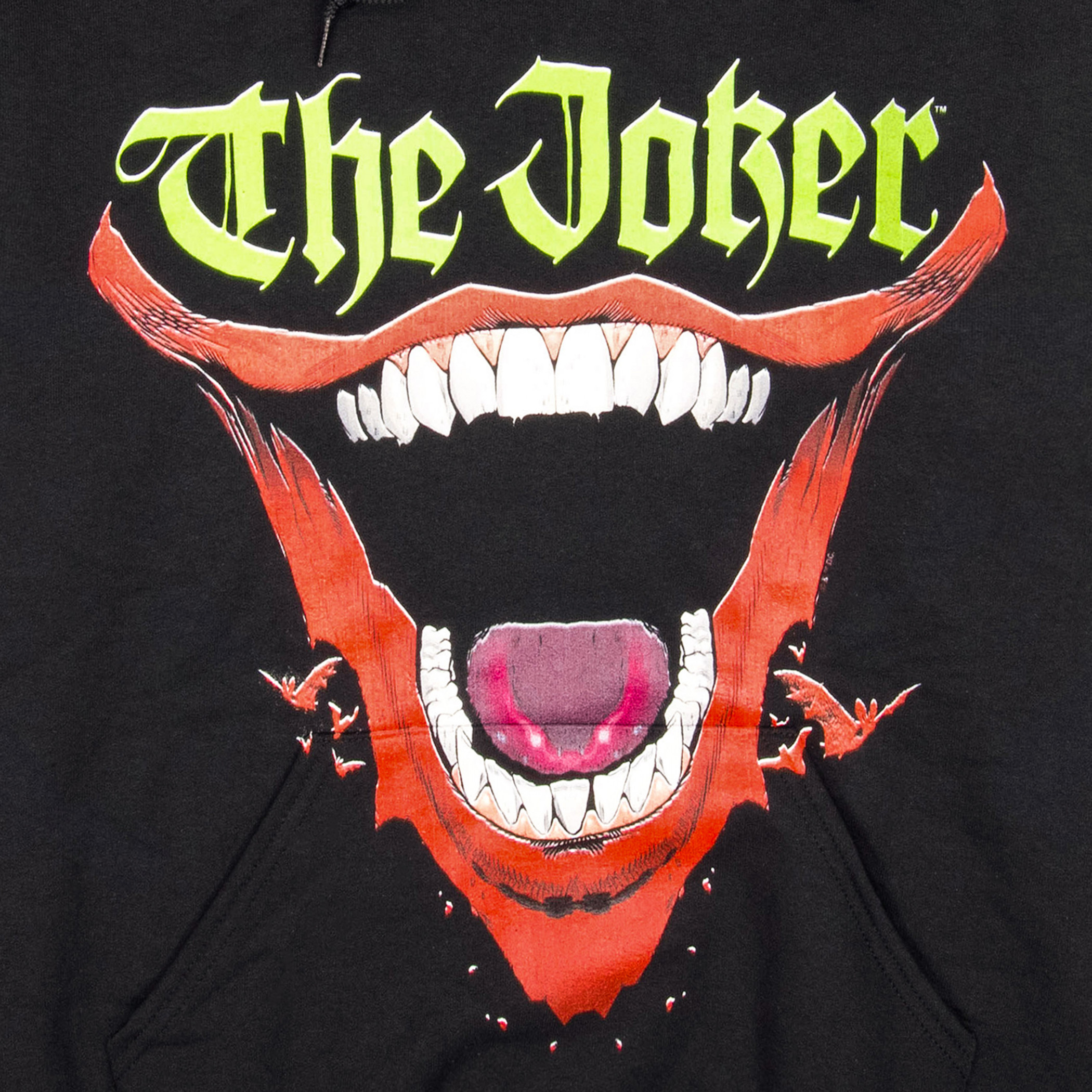 The Joker Smile Logo Hoodie