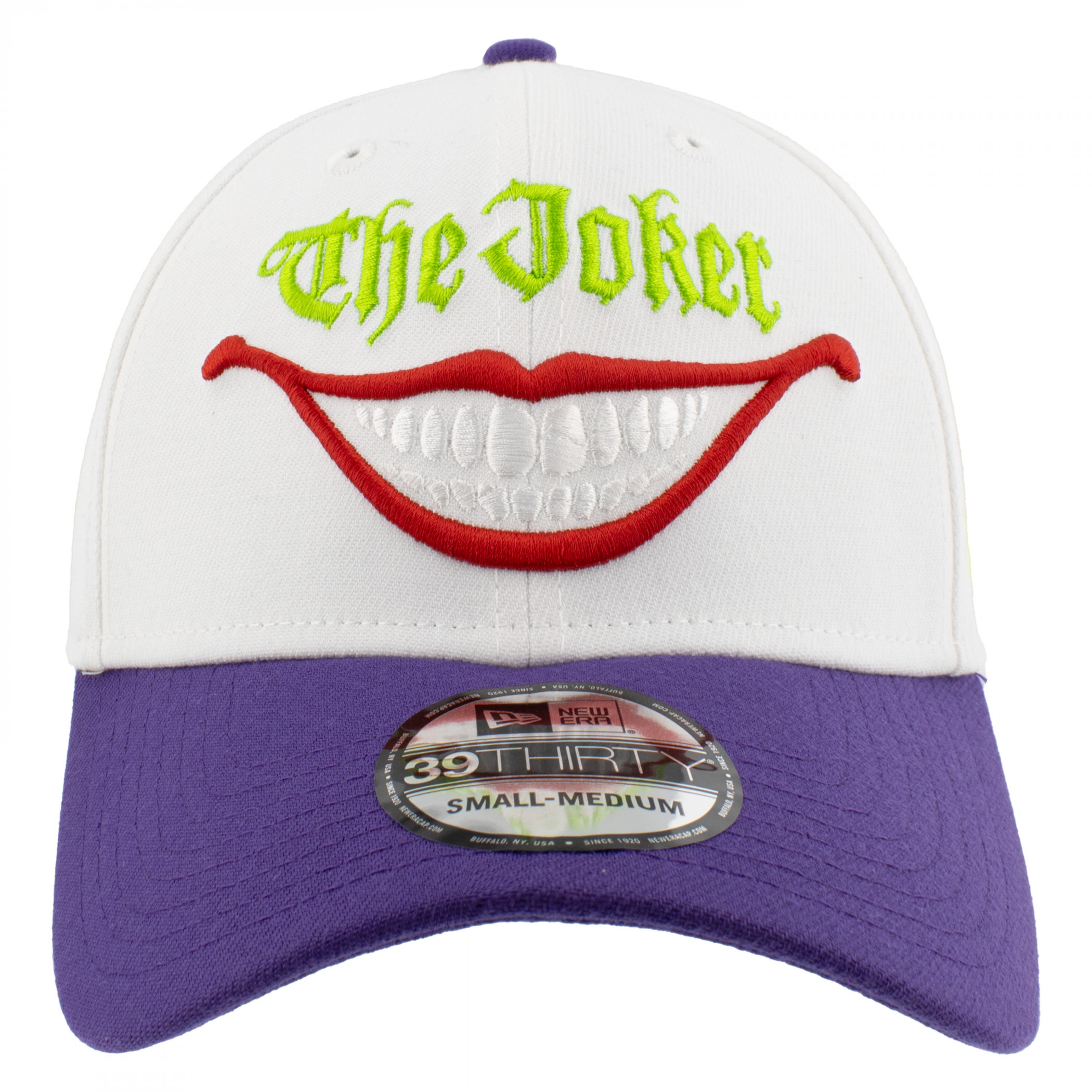 The Joker Smile Logo New Era 39Thirty Fitted Hat