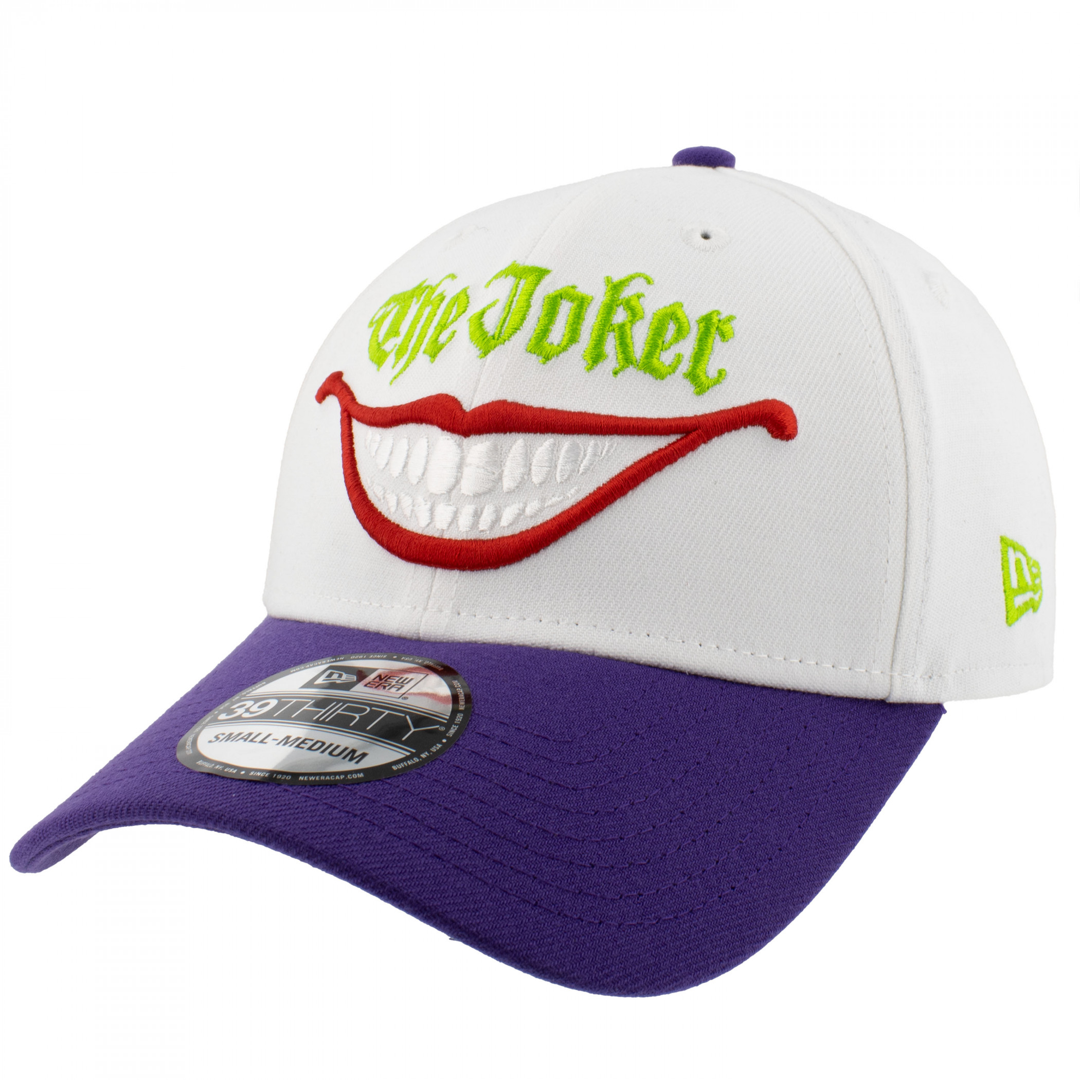 The Joker Smile Logo New Era 39Thirty Fitted Hat