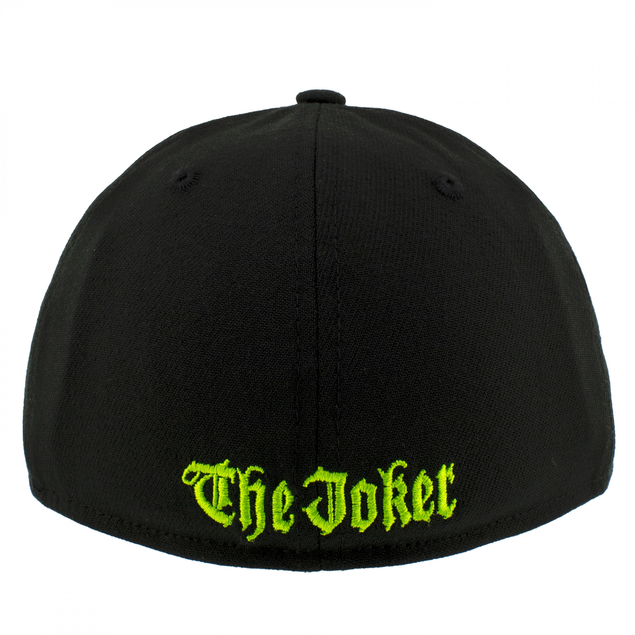 The Joker Smile Logo Black Colorway New Era 39Thirty Fitted Hat