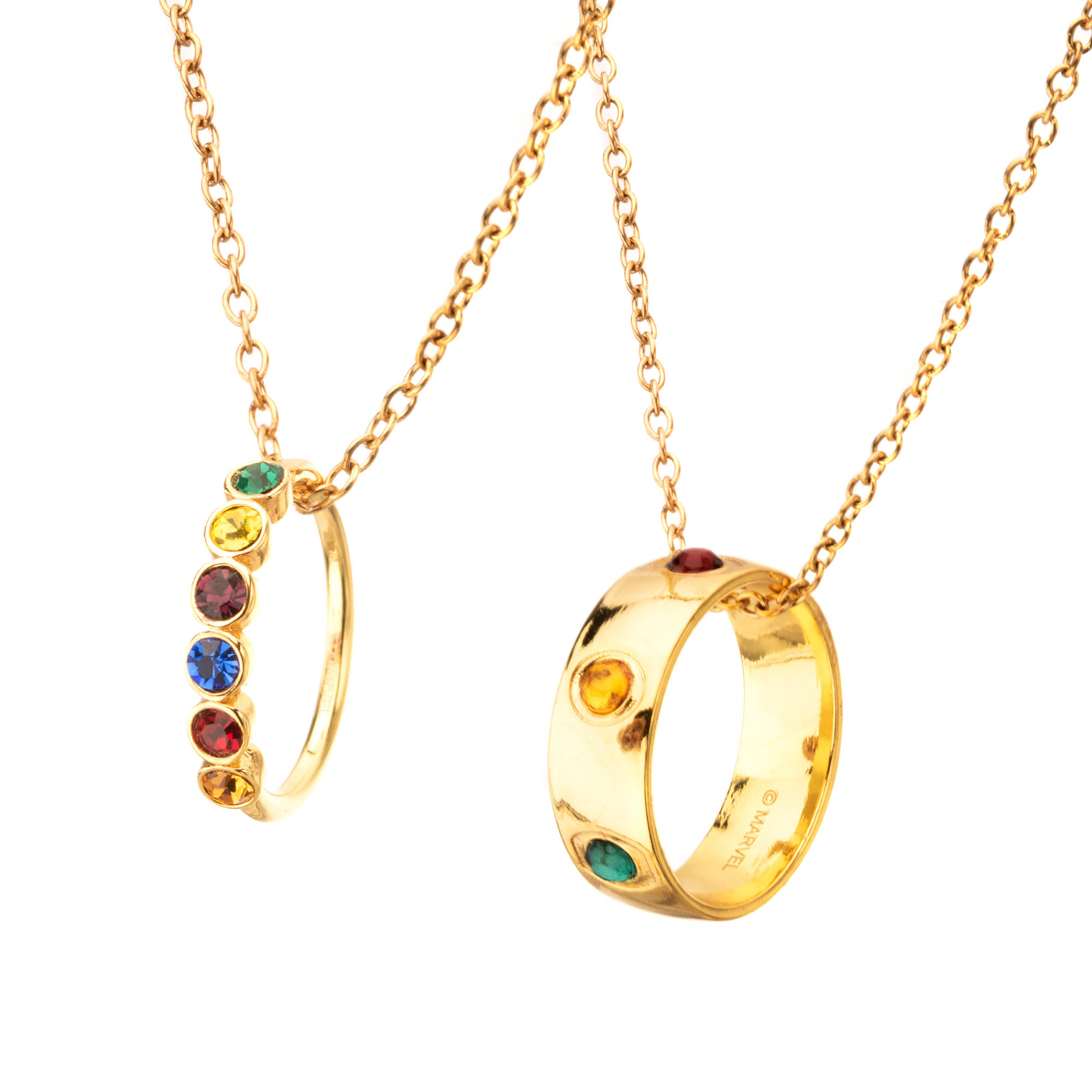 Marvel Infinity Stones Pendant Necklace