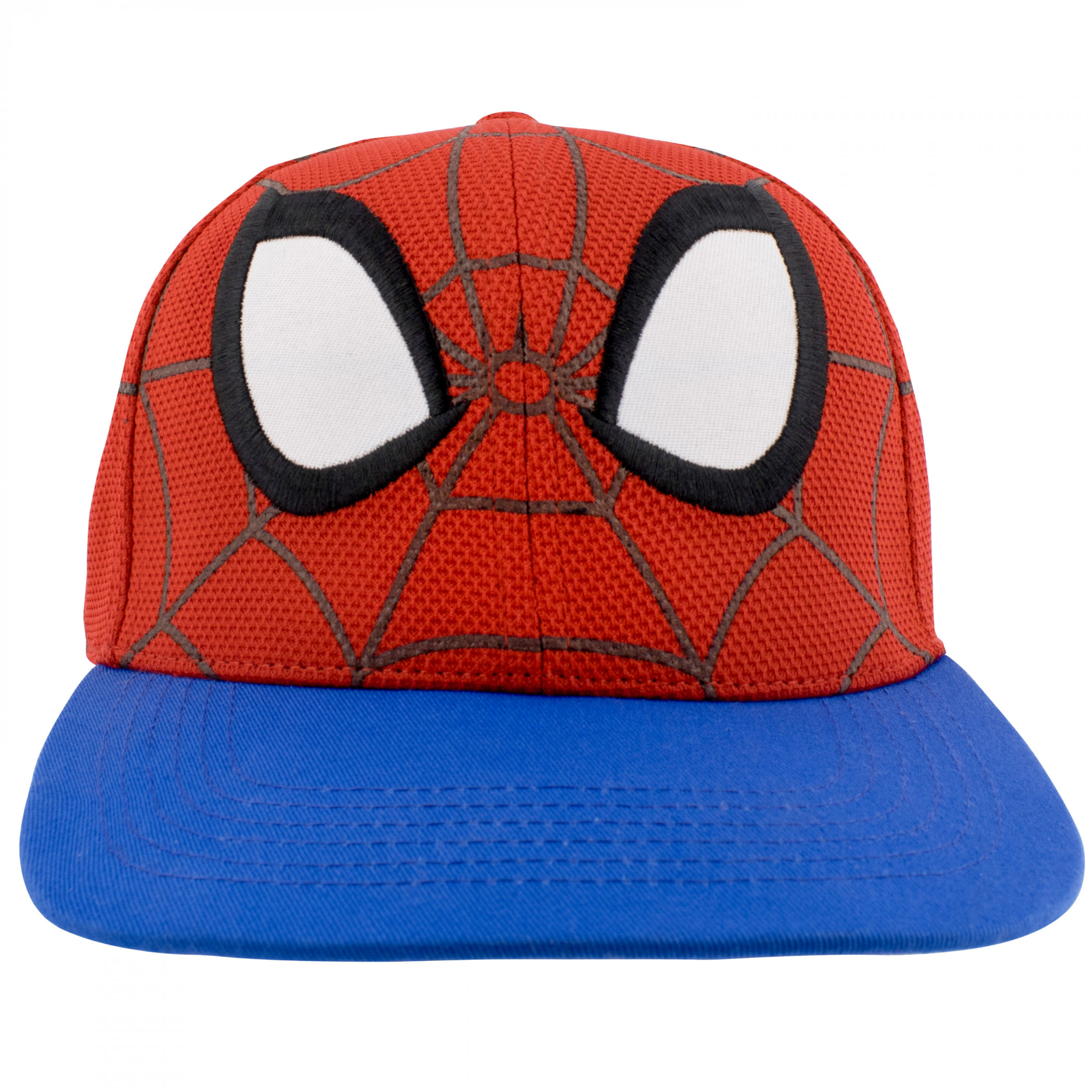 Spider-Man Mask Character Armor Snapback Hat