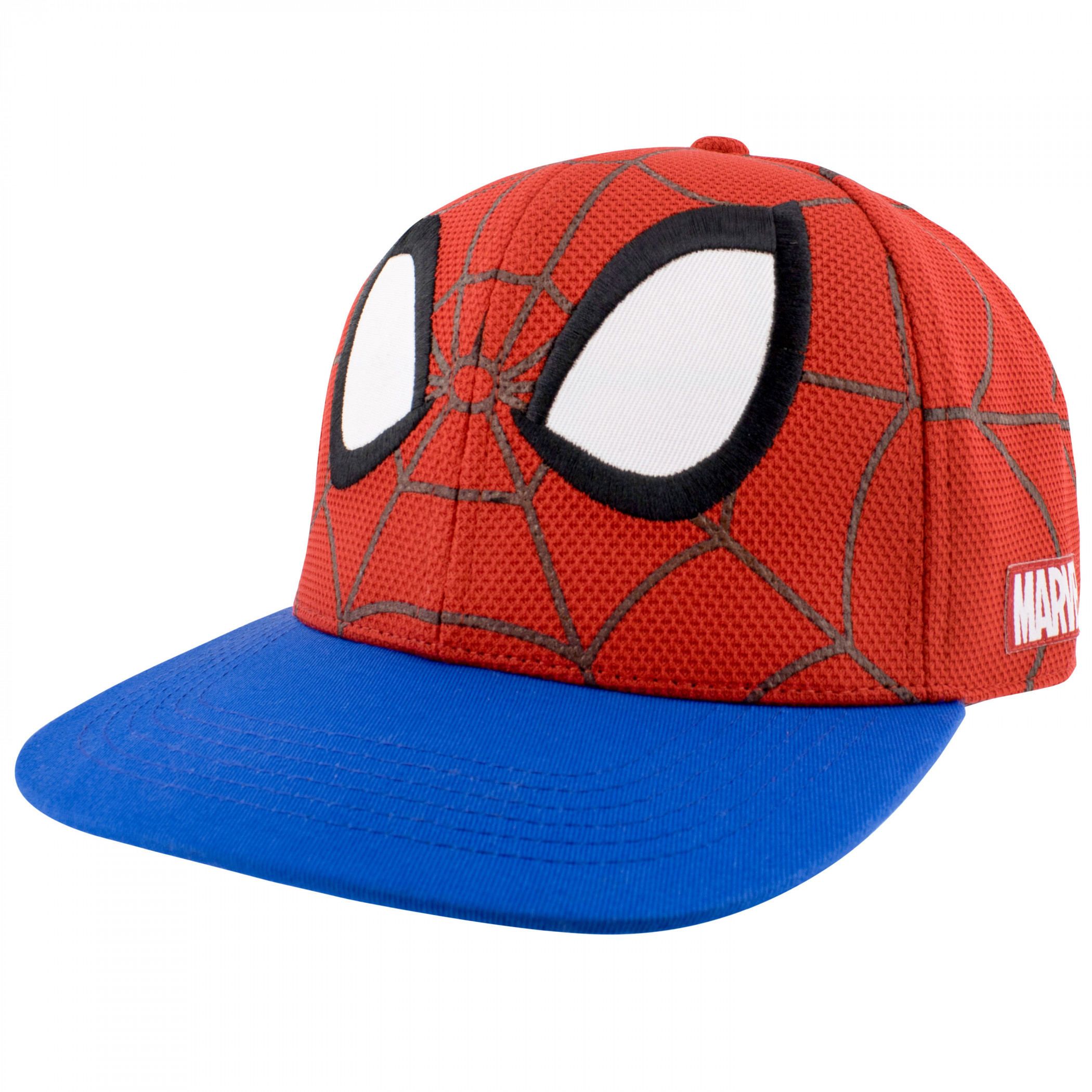 Spider-Man Mask Character Armor Snapback Hat