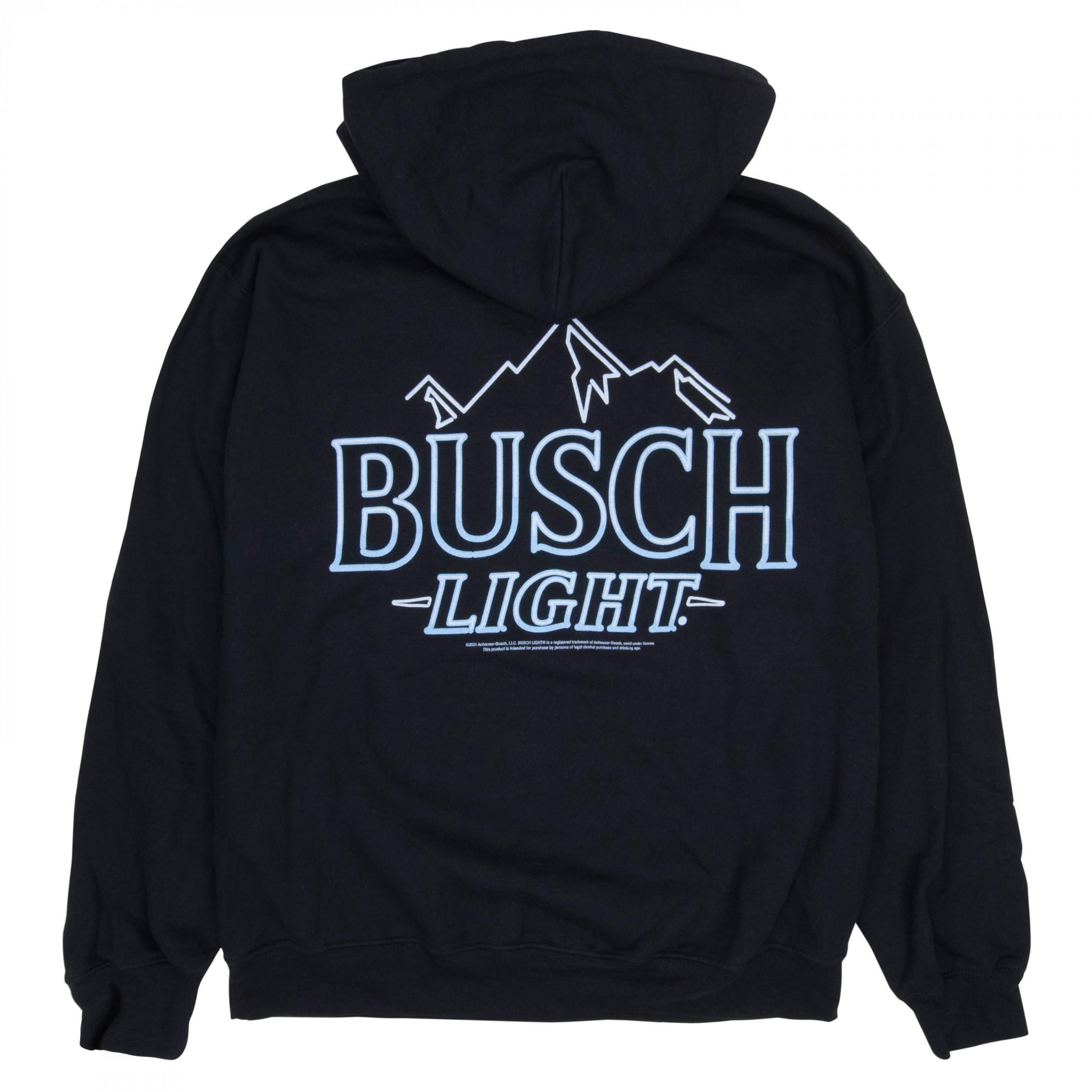 Busch Light Neon Logo Pull-Over Hoodie