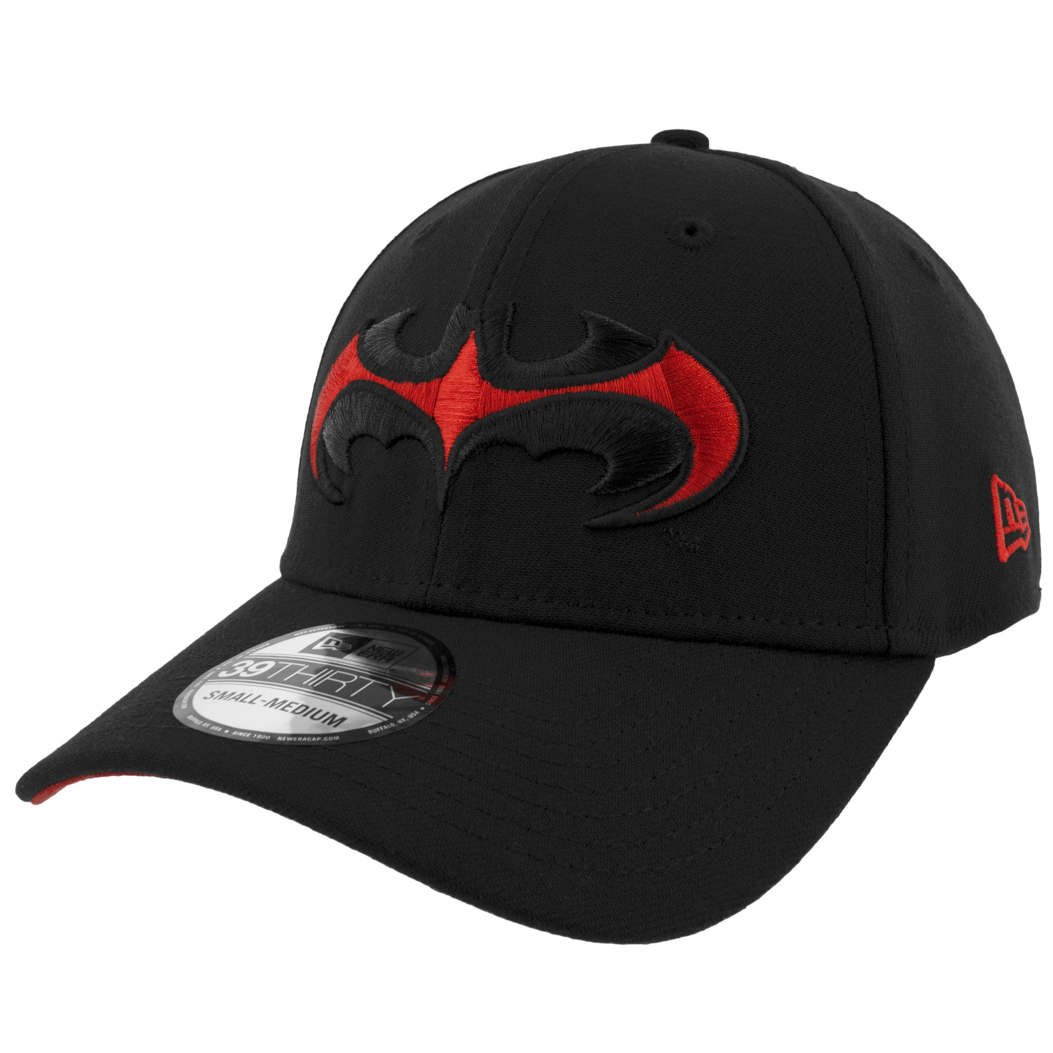 Batman and Robin Logo New Era 39Thirty Fitted Hat