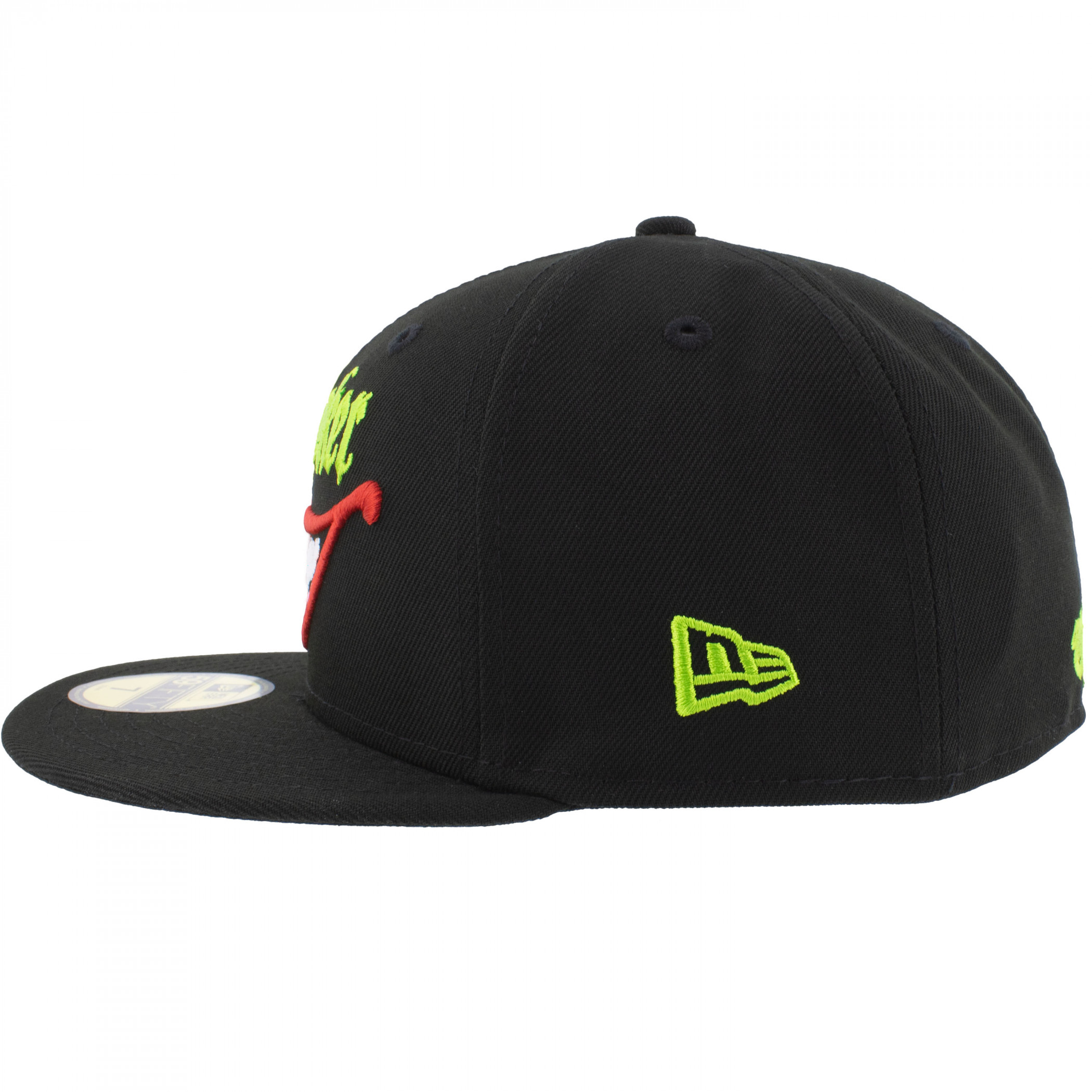 The Joker Smile Black Colorway New Era 59Fifty Fitted Hat